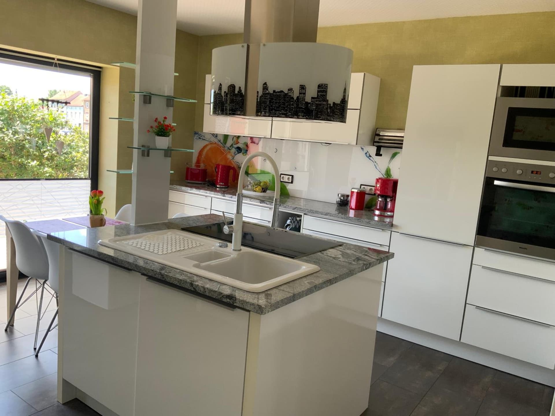Ferienhaus Lübke, Wohnung 1 Gartenblick