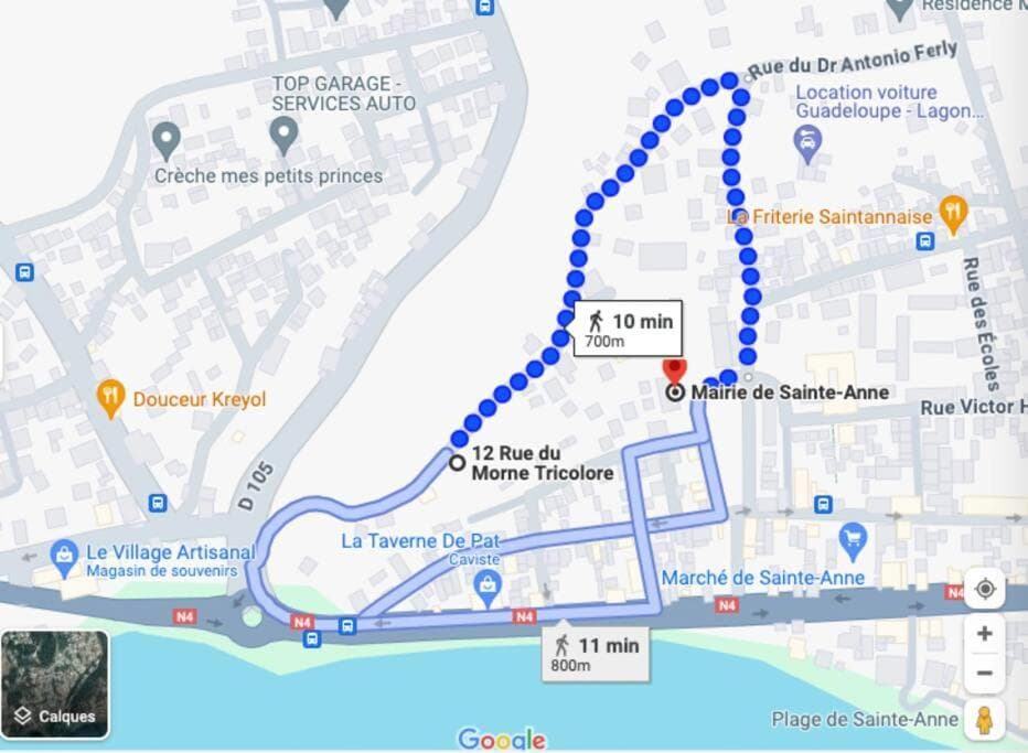 L'Observatoire des Caraibes, Terrasse XXL Privée, Plage à 10 Min