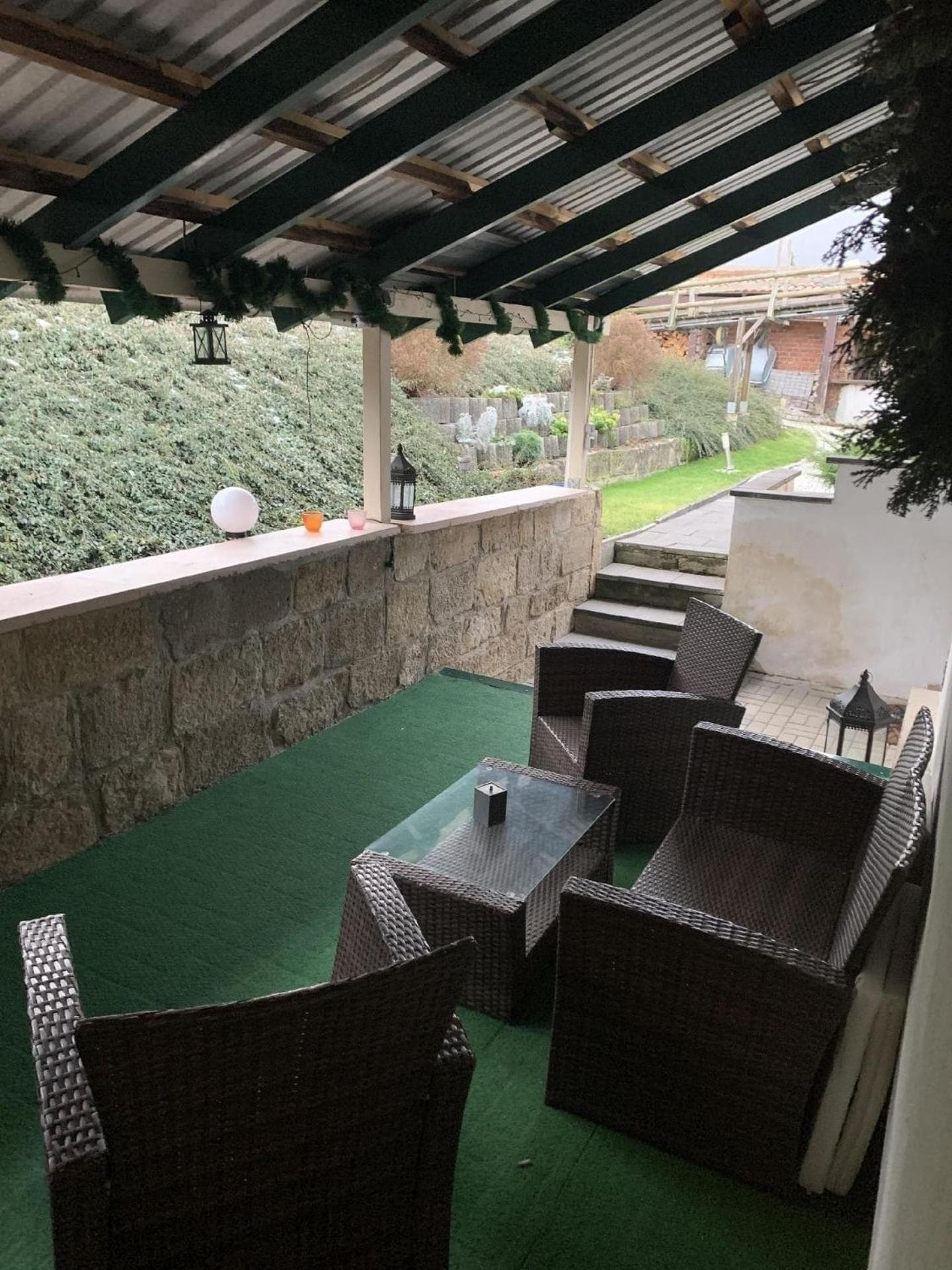 Wohnung in Mihla mit Terrasse und Garten