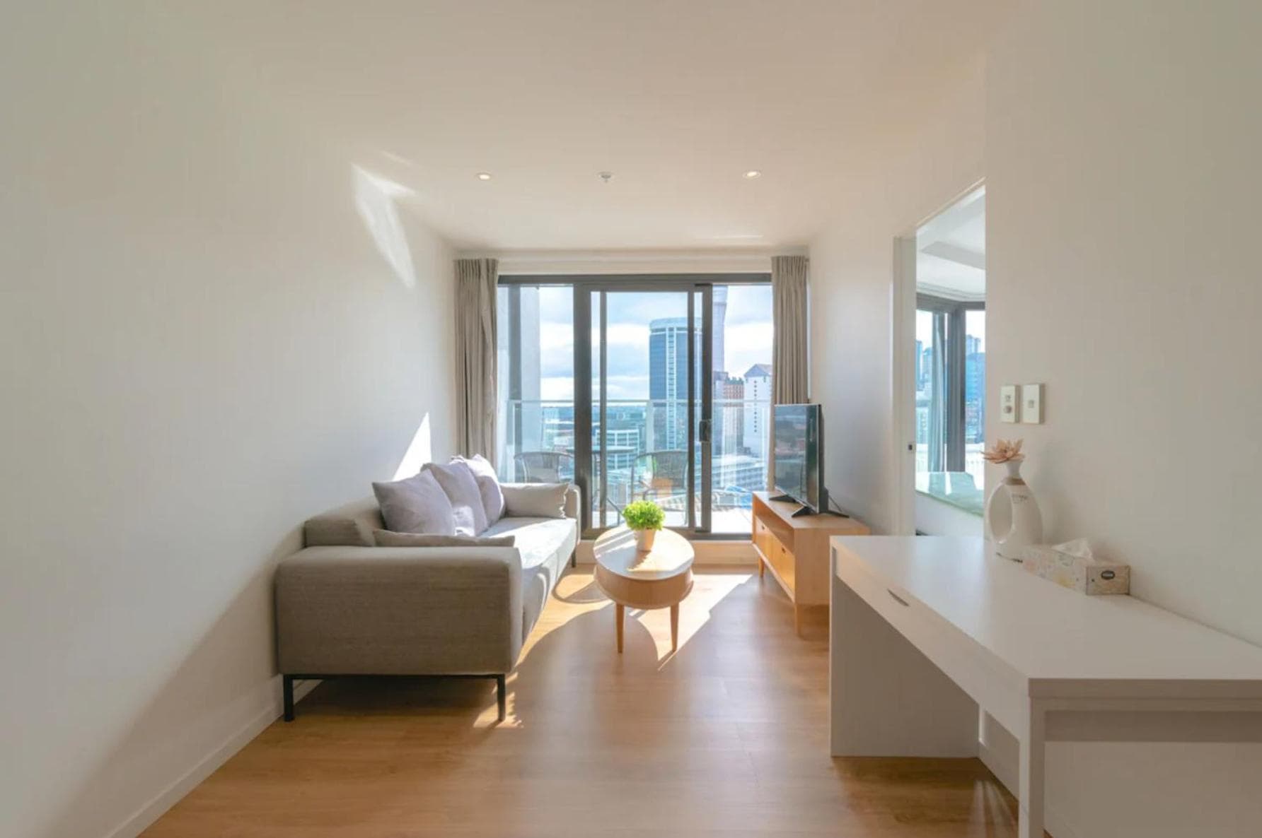 Skytower and City View 2 Bedroom Apartment on High Floor