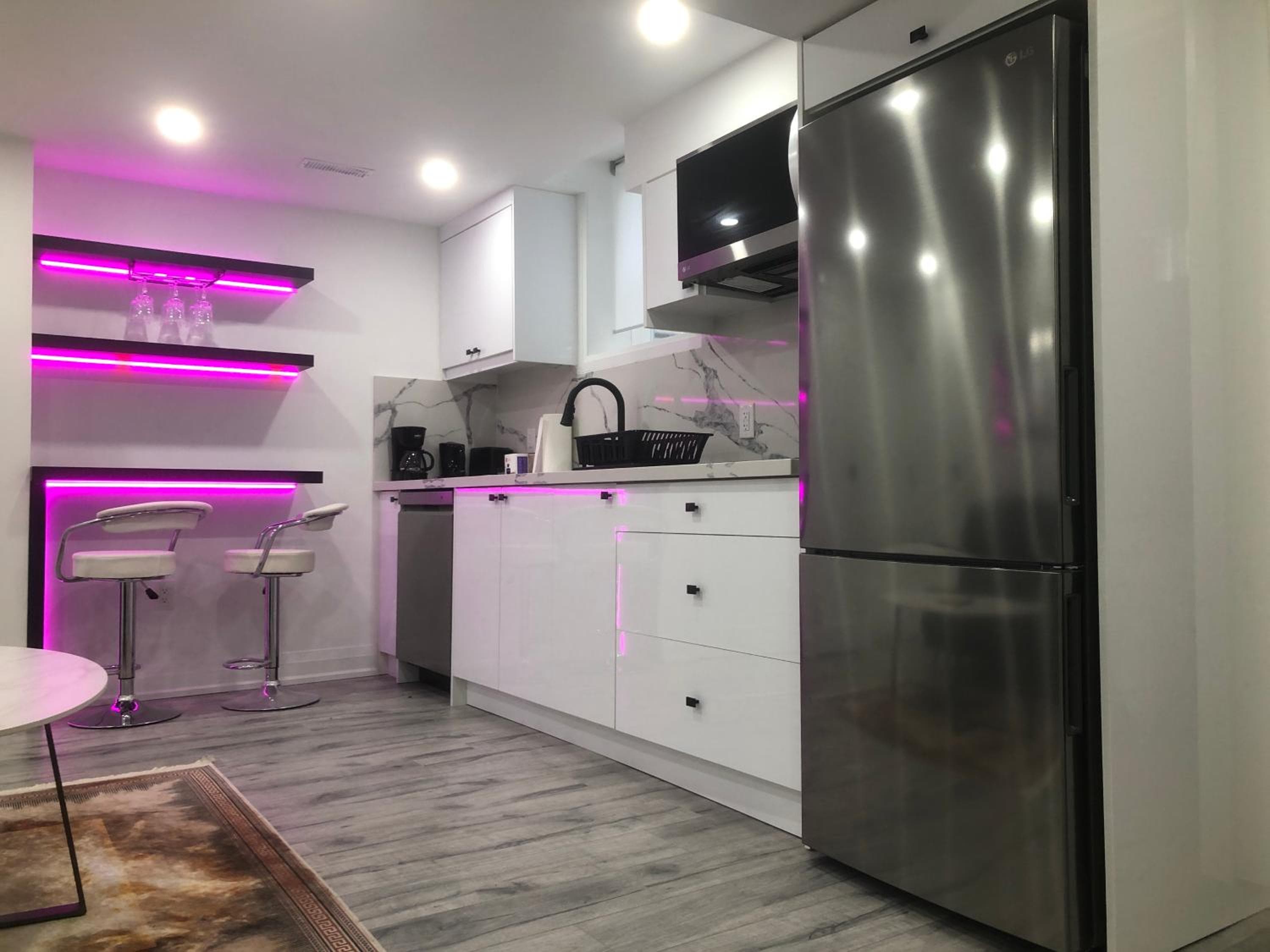 Private modern basement