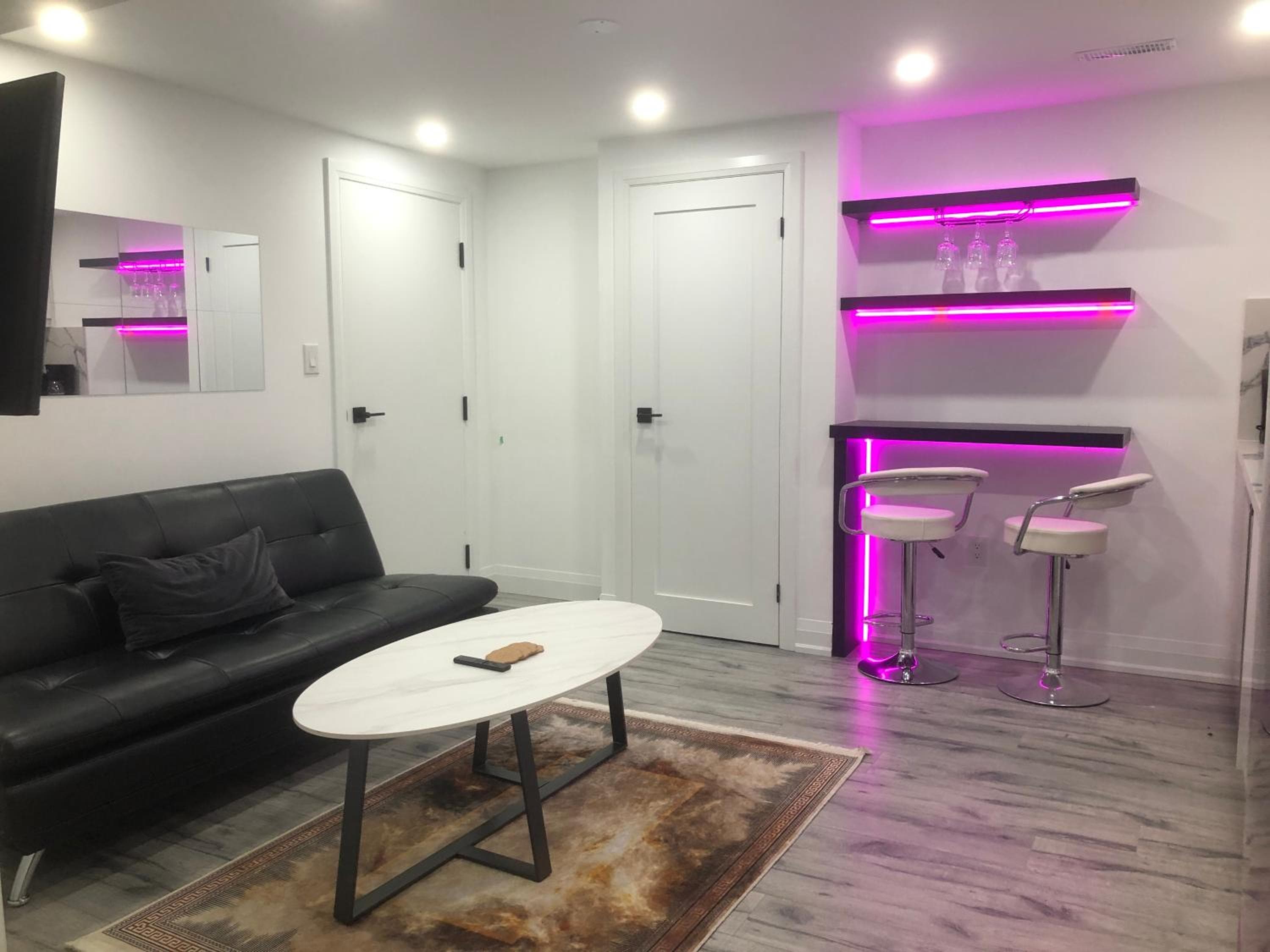 Private modern basement