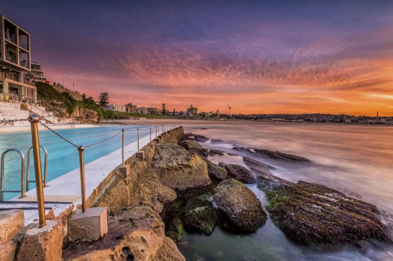 In the heart of Bondi, stroll to the beach