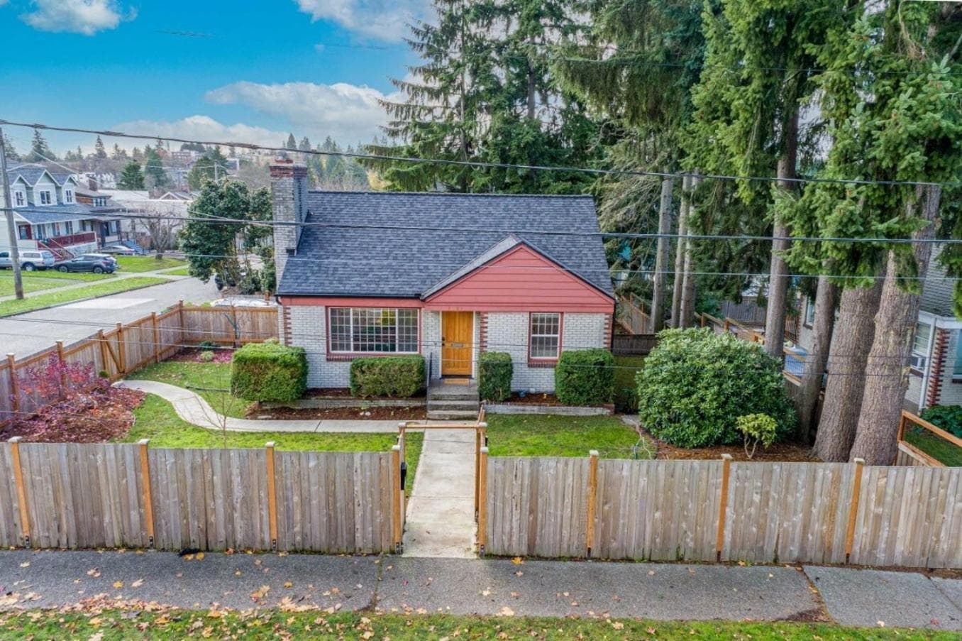Remodeled Home Fenced Yard Outdoor Fireplace