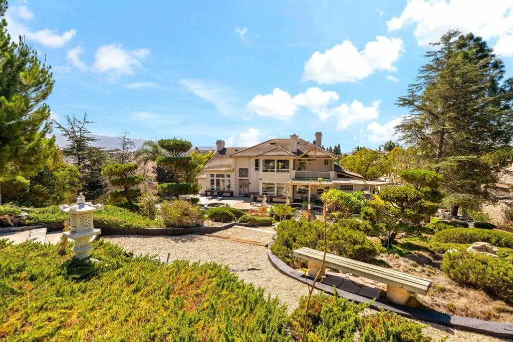 Japanese Garden Yorba Linda Hills Luxury Home