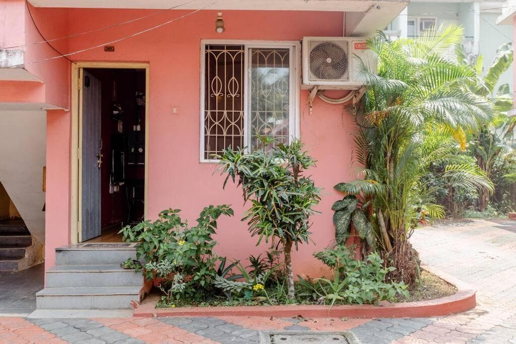 Ground Floor Studio With S Pool 3 Min Ride To Benaulim Beach