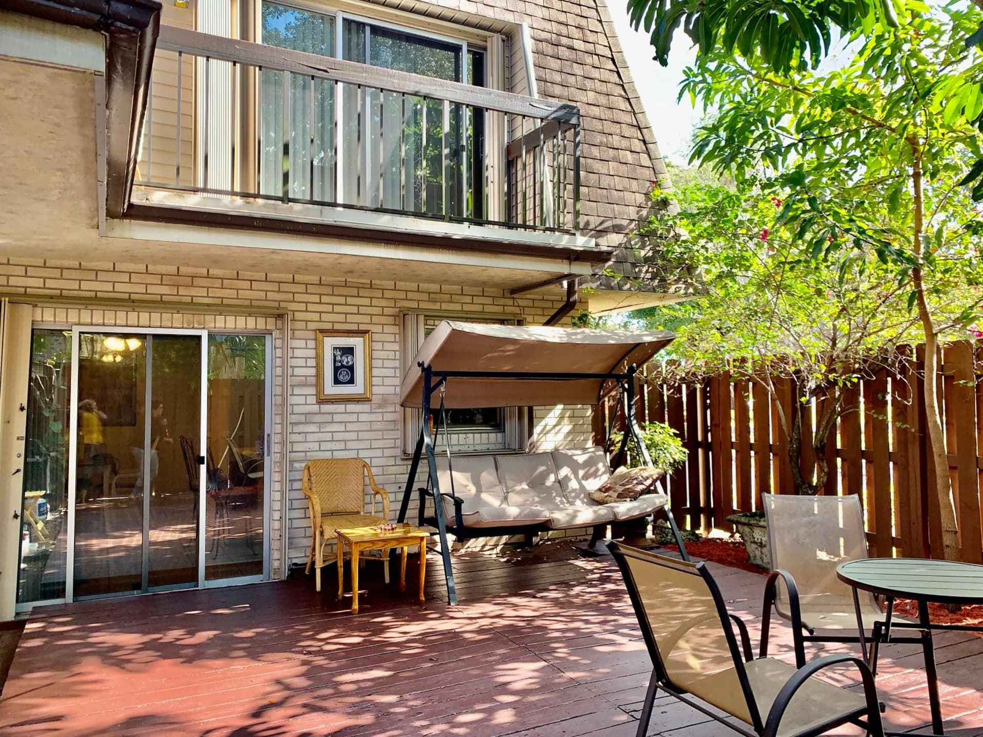 Townhouse with a Private Patio