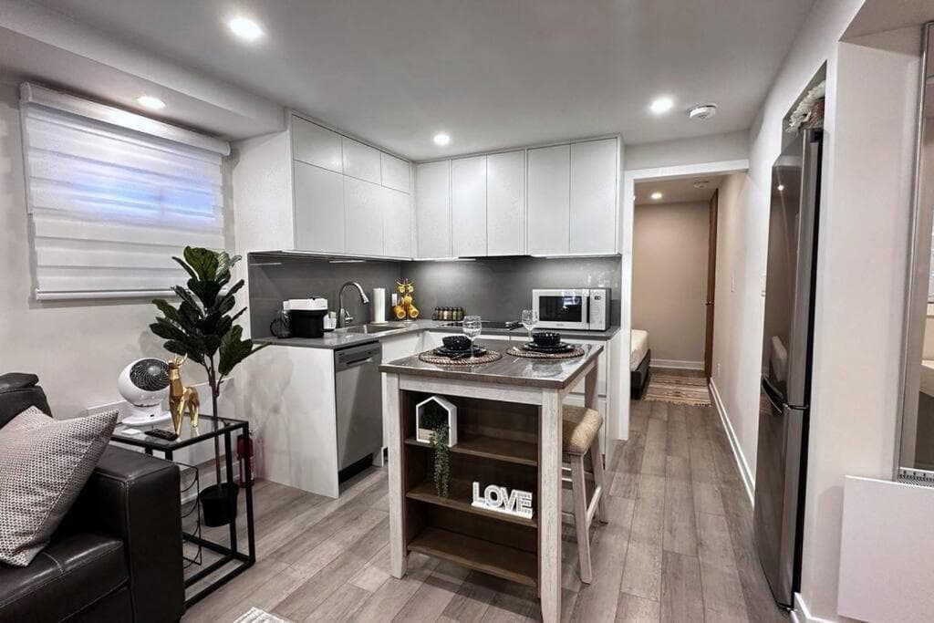 Cozy lovely walk-out registered Basement