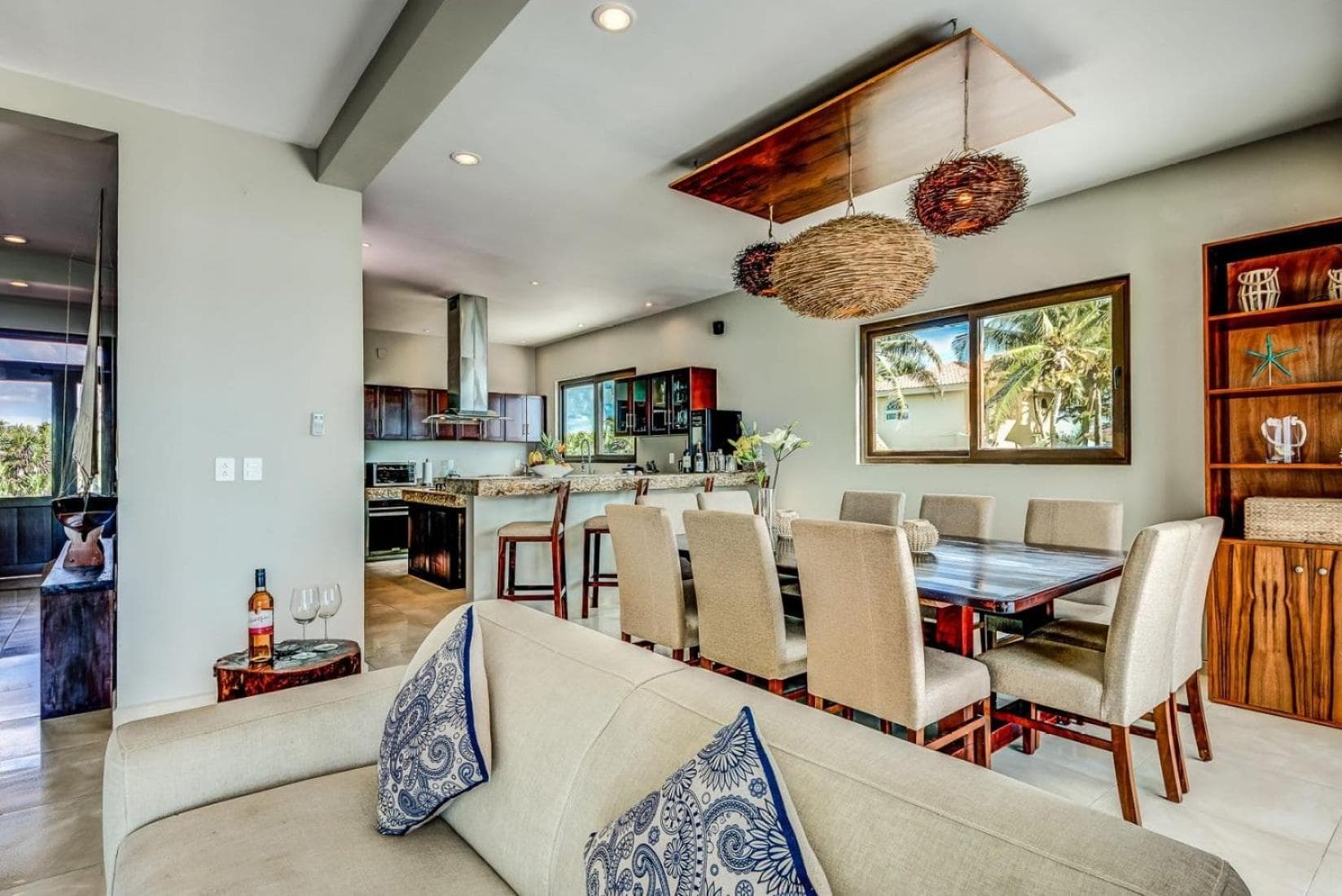 Sofi Beachfront villa in Tankah Bay!