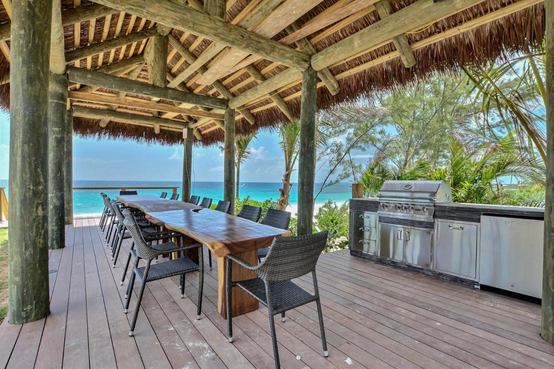 Luxurious Ocean Front Mansion in The Bahamas