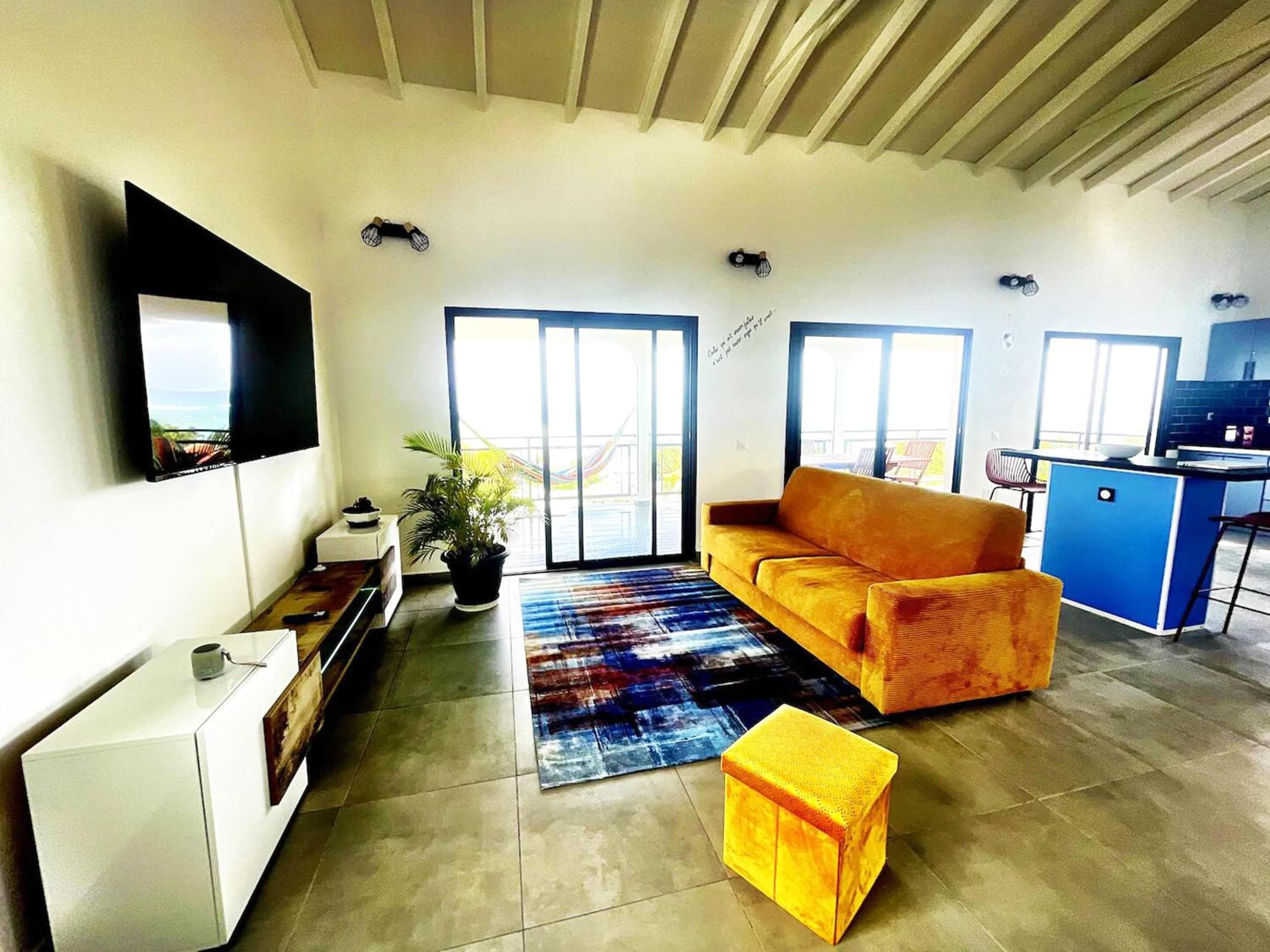 L'Observatoire des Caraibes, Terrasse XXL Privée, Plage à 10 Min