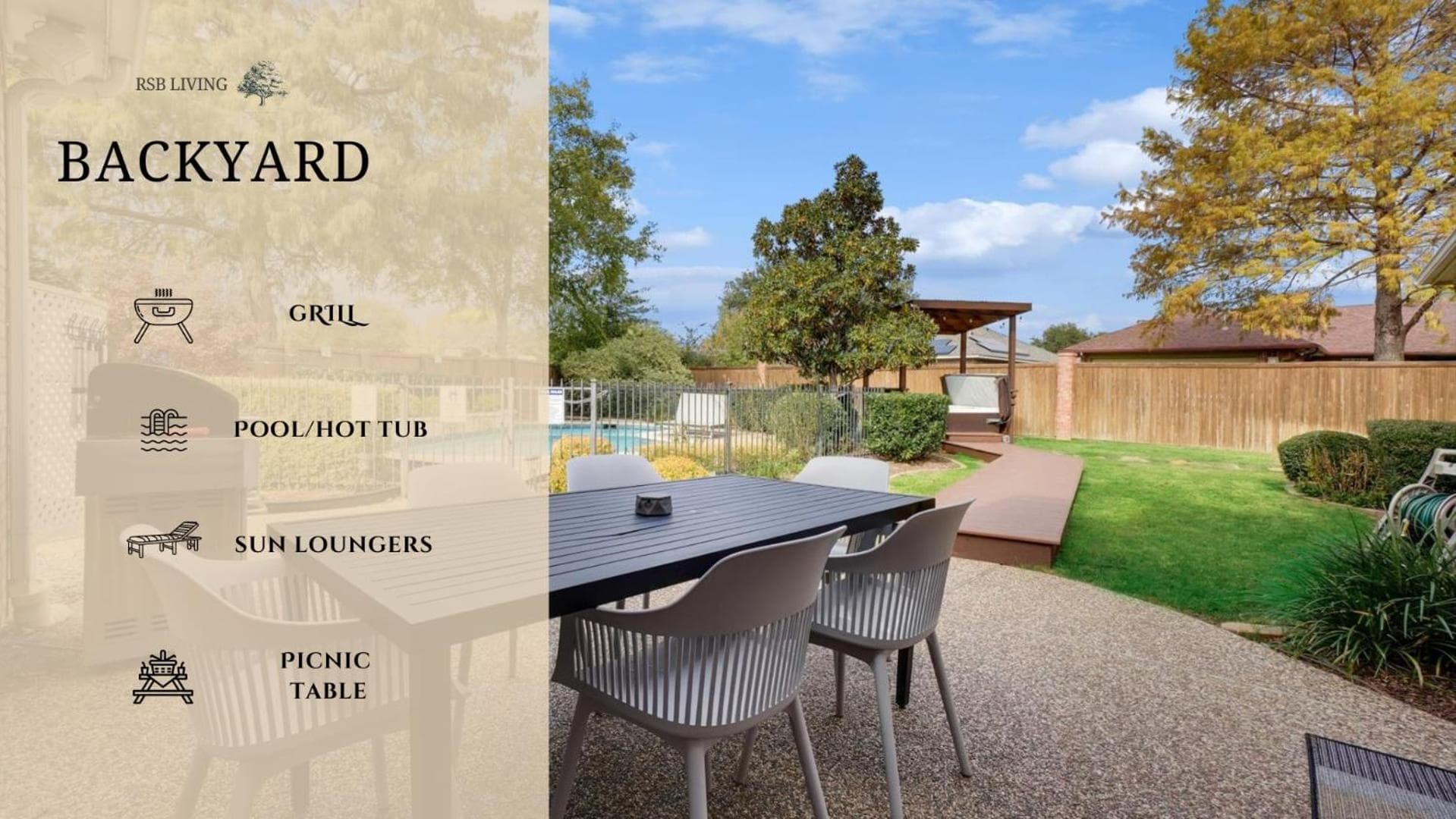 Glamorous 4BR Holiday Home with Pool, Hot Tub & Grill