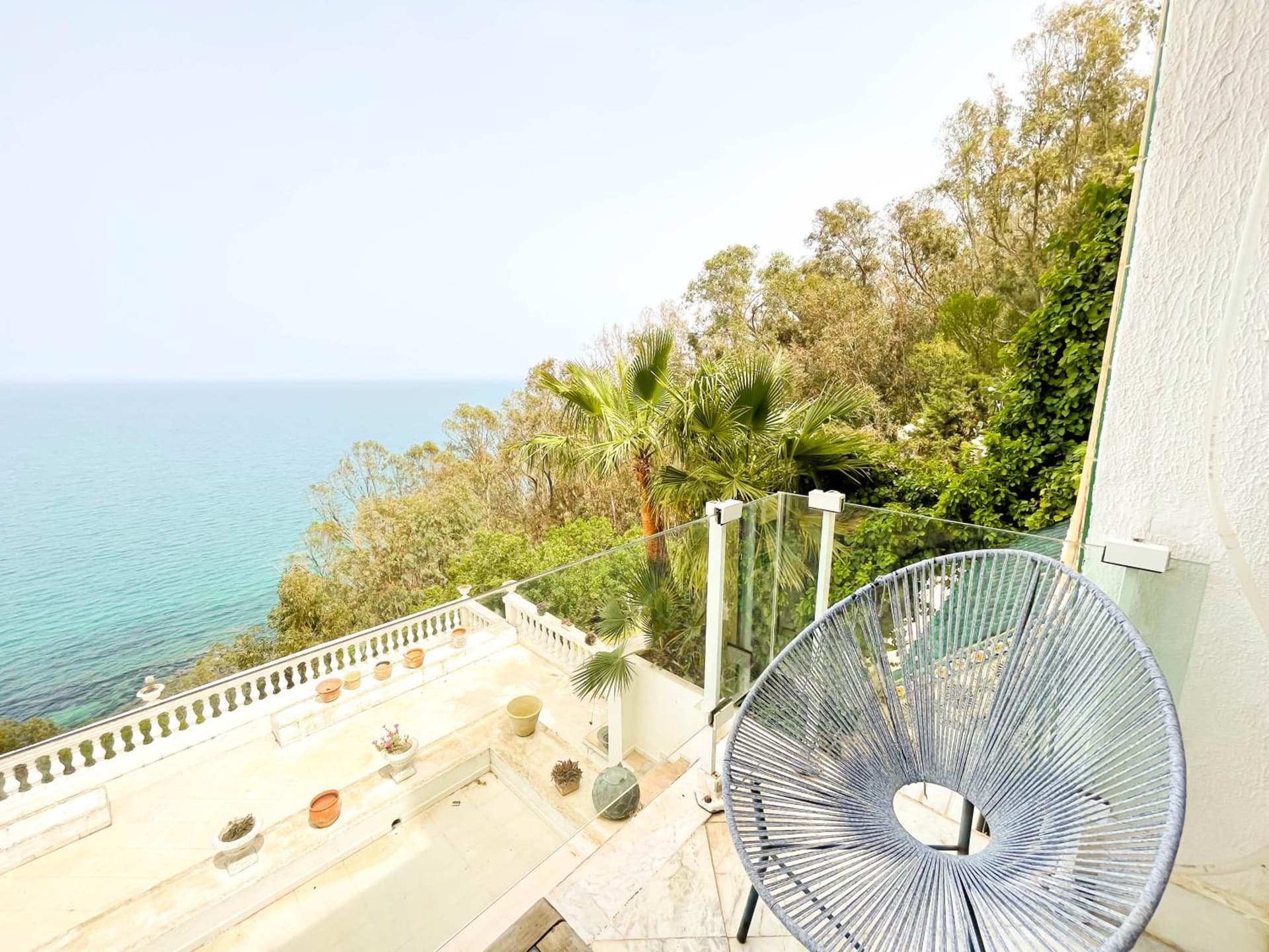 Le paradis bleu Luxueux duplex avec vue mer