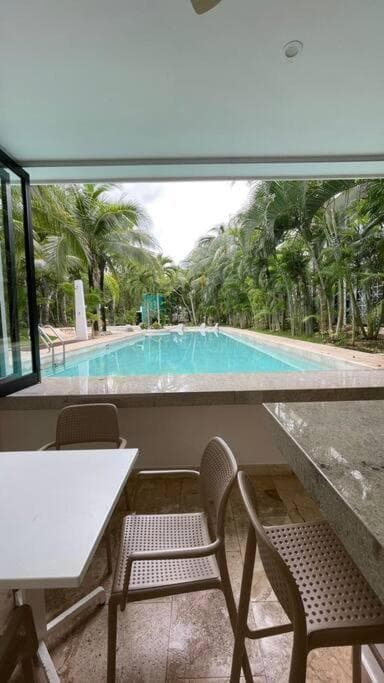 Amplio dpto Tulum country club