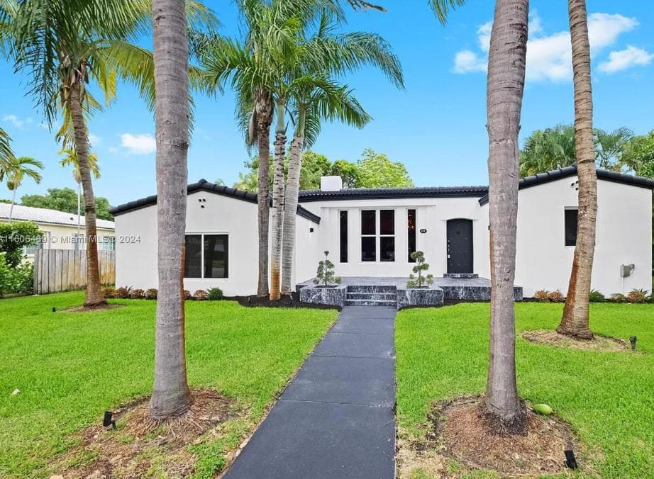 Modern home in Miami Shores!