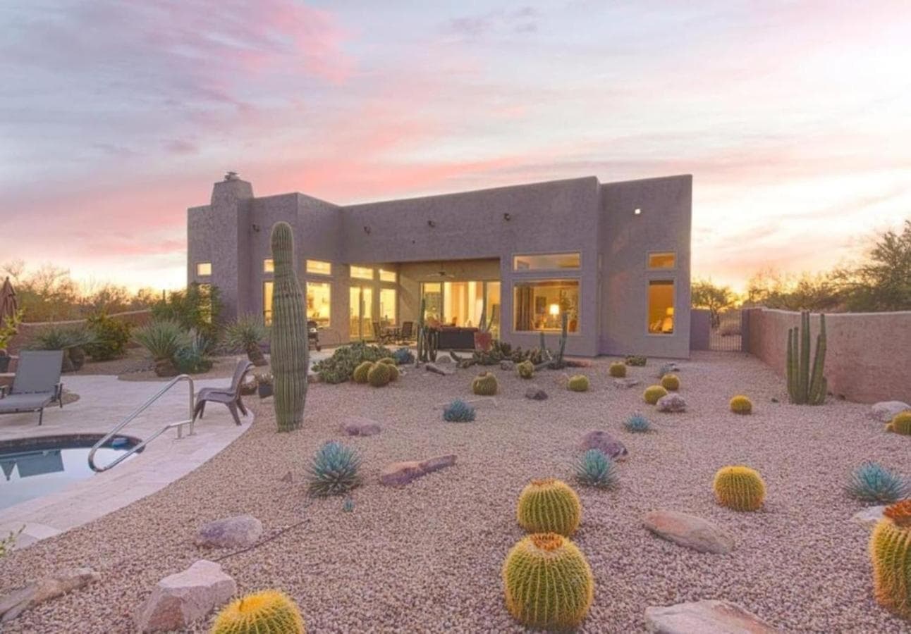 Scottsdale Luxury Heated Pool Desert Views For 6