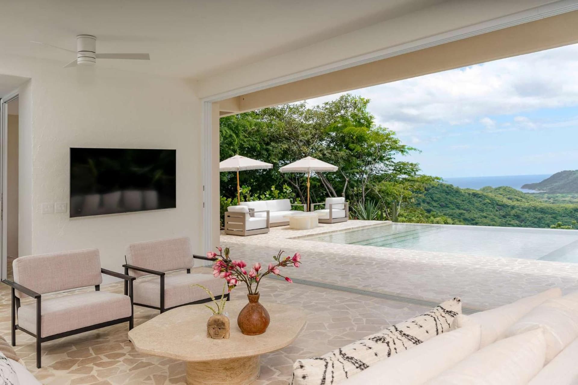 Secluded Luxury Mansion with Sleek, Modern Design, High-End Amenities, and Spectacular Views