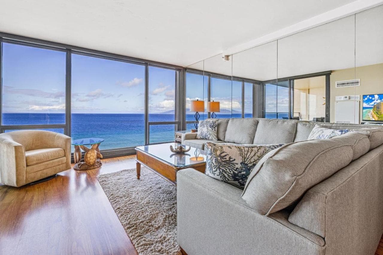 Stunning Kaanapali Oceanfront! Mahana 1107!