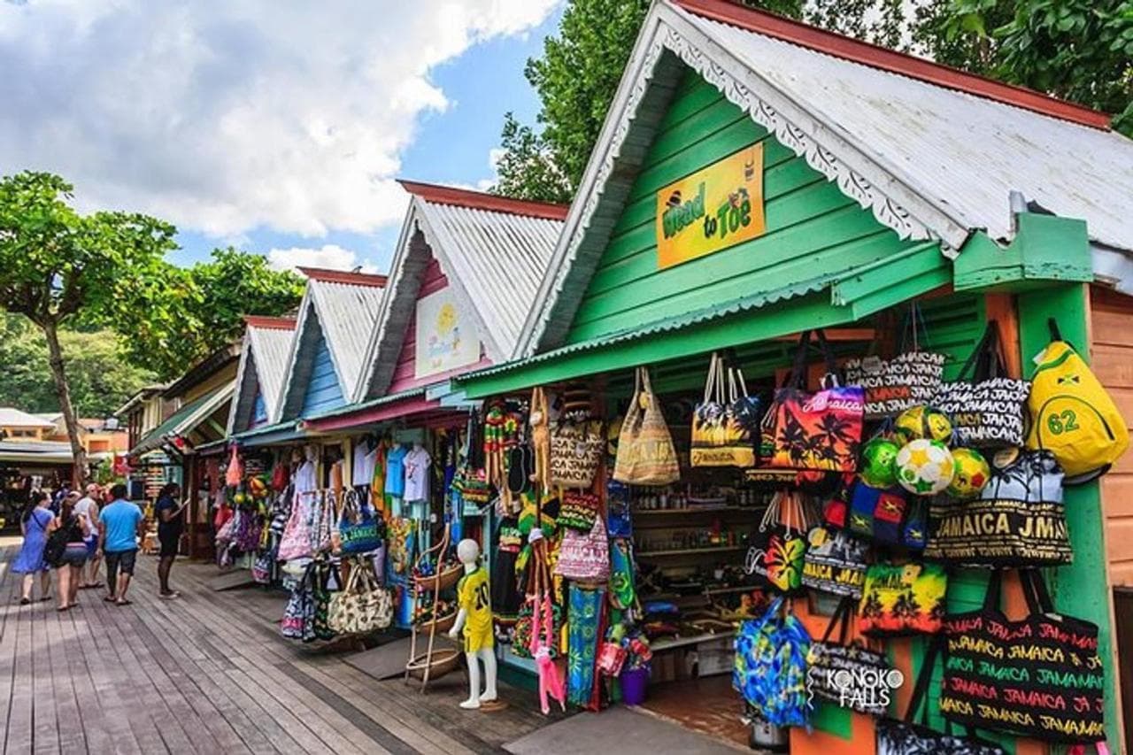 Montego Bay Bamboo Rafting & Hip strip Shopping Sightseeing,