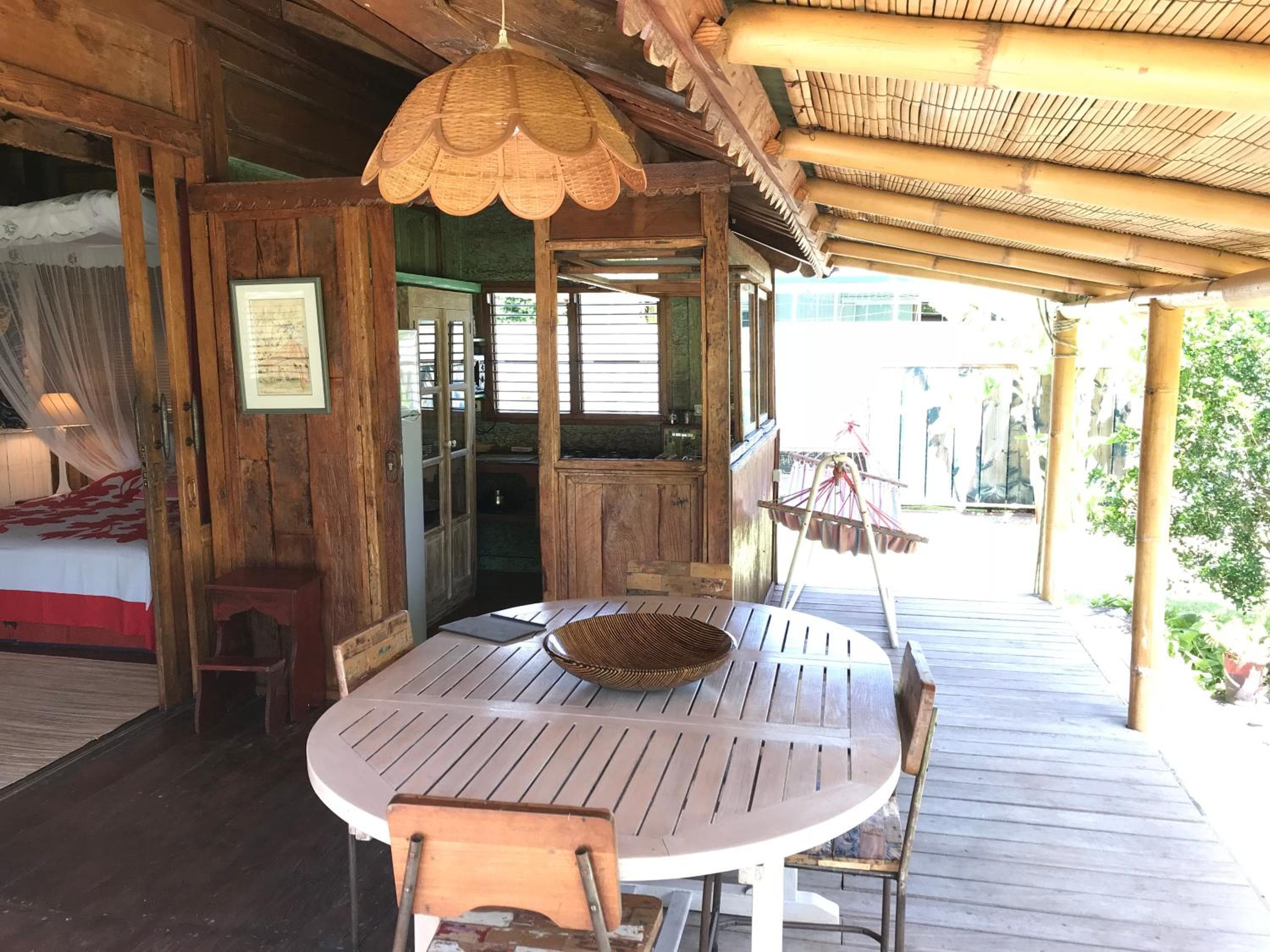 Fare TEAK avec Palapa et piscine partagée