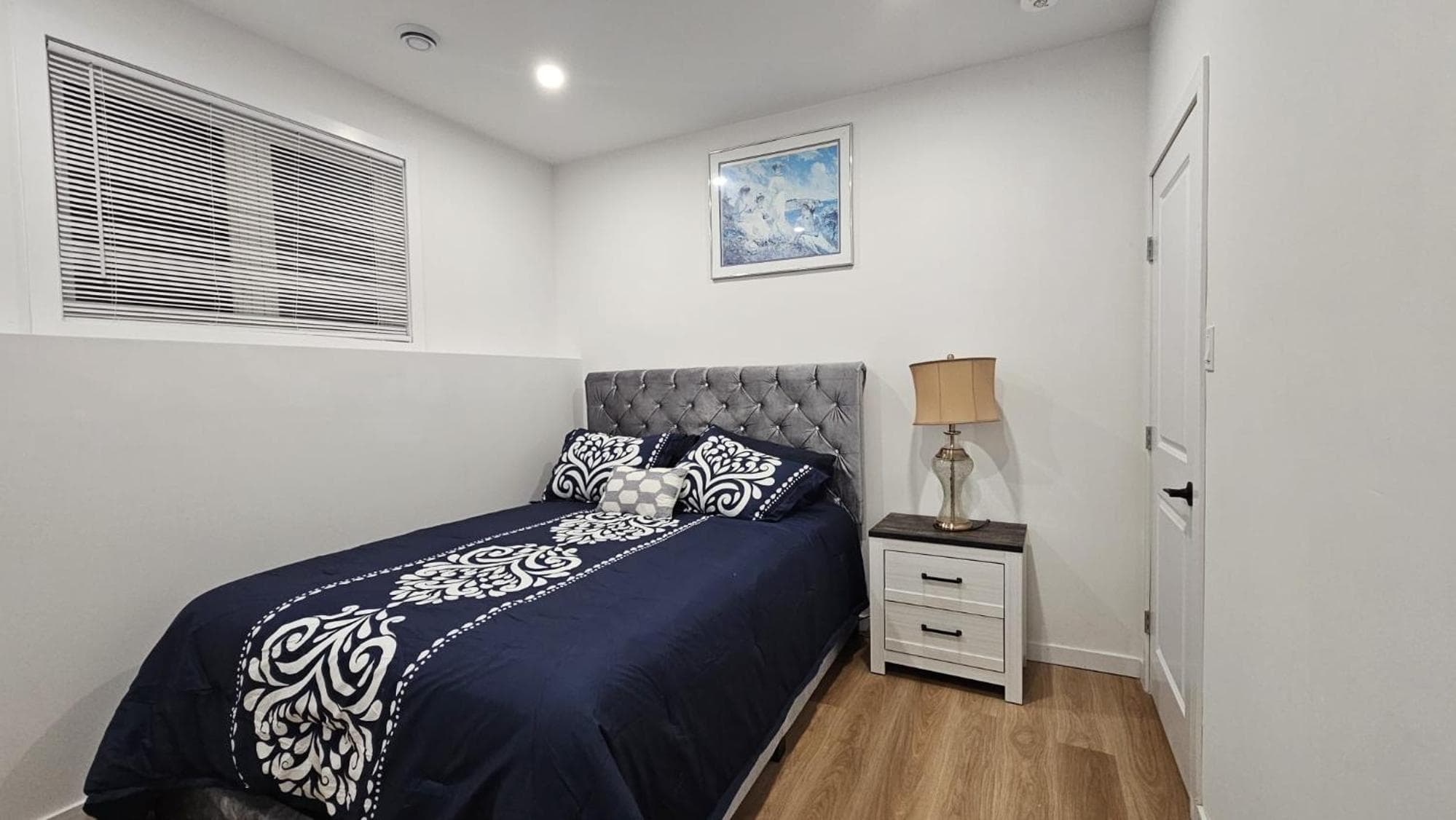 Modern two-bedroom guest suite