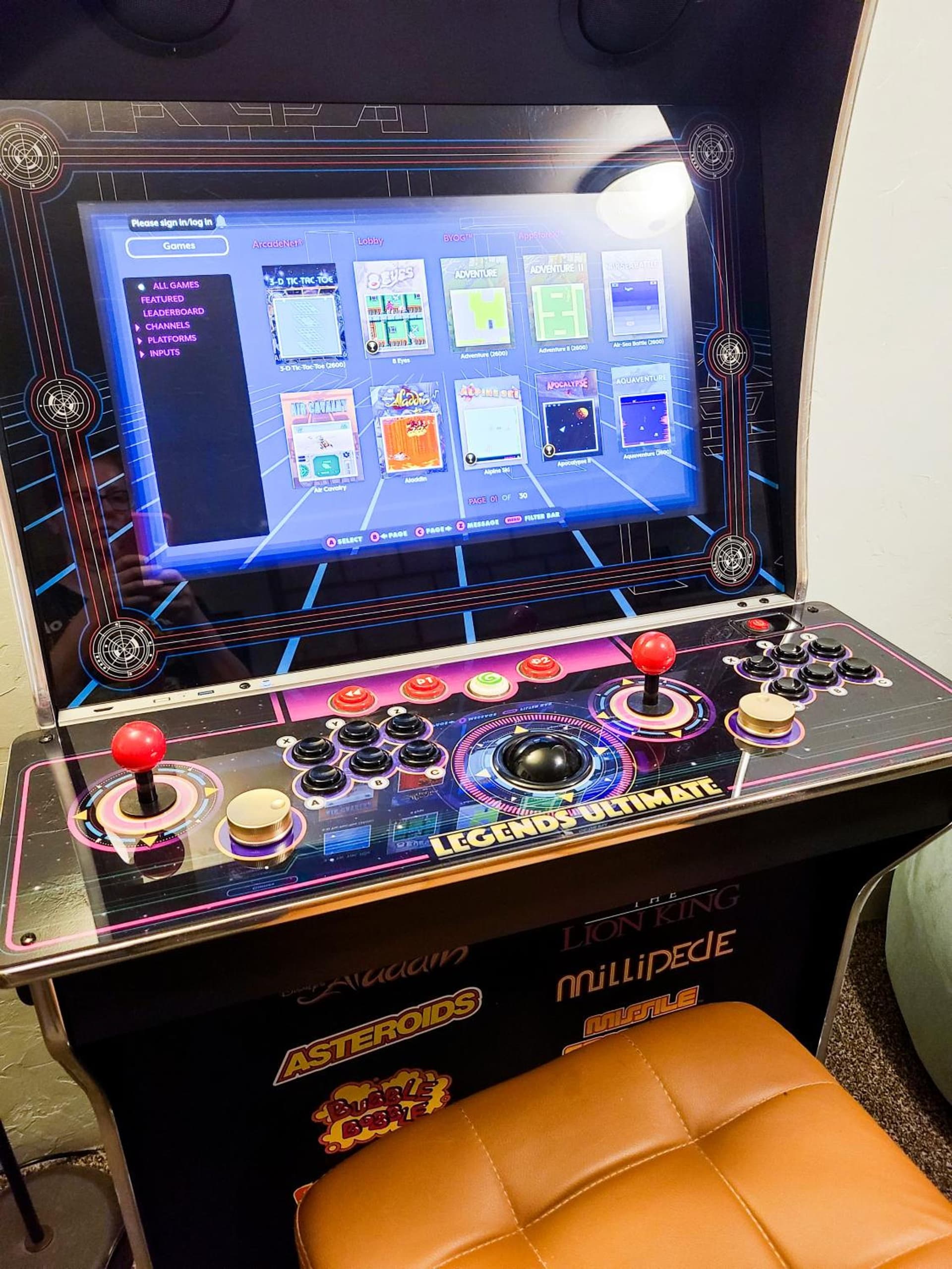 Mid-Century Modern Basement Apartment & Retro Game Room