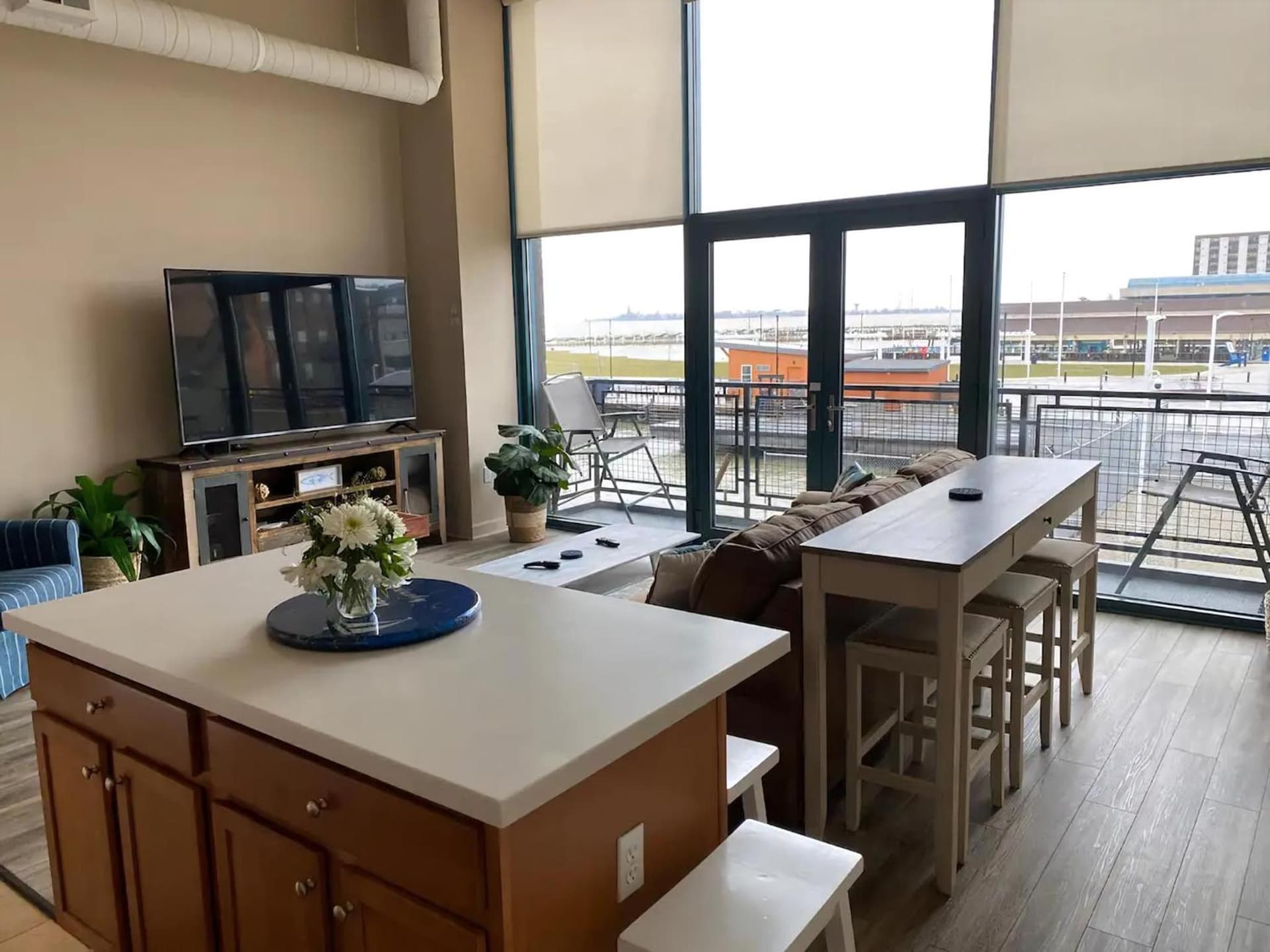 Condo with Lake & Cedar Point Views From Balcony.