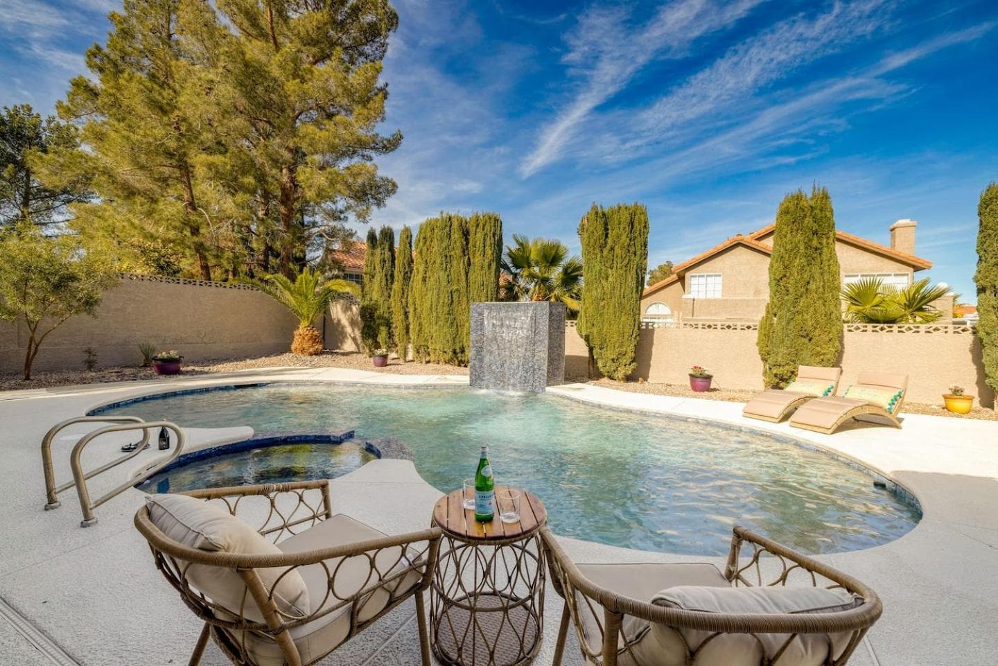 Brand New Listing Modern Hacienda Home Heated Pool