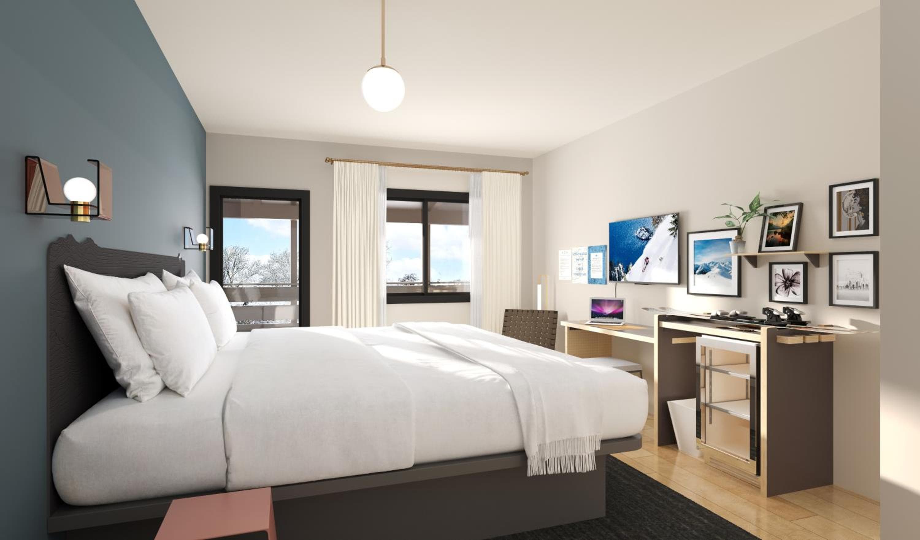 hotel room