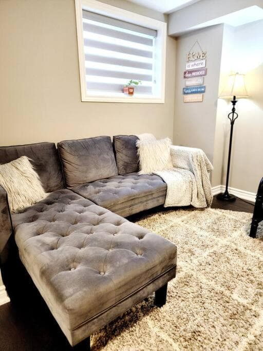 1 Bedroom basement apartment with separate entrance