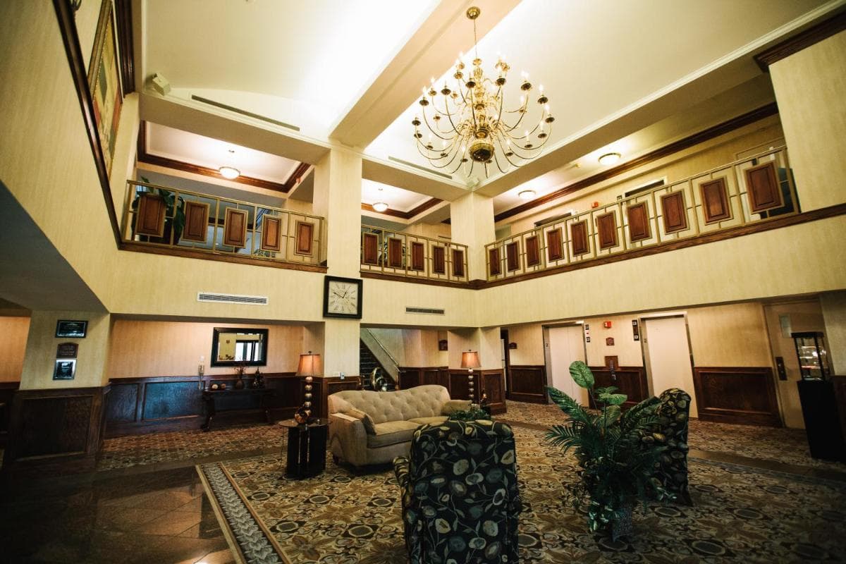 hotel reception