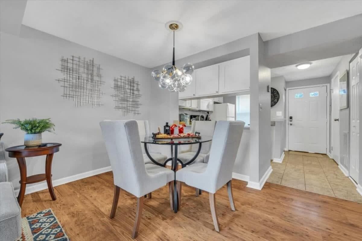 Renovated townhome on bike path includes bikes