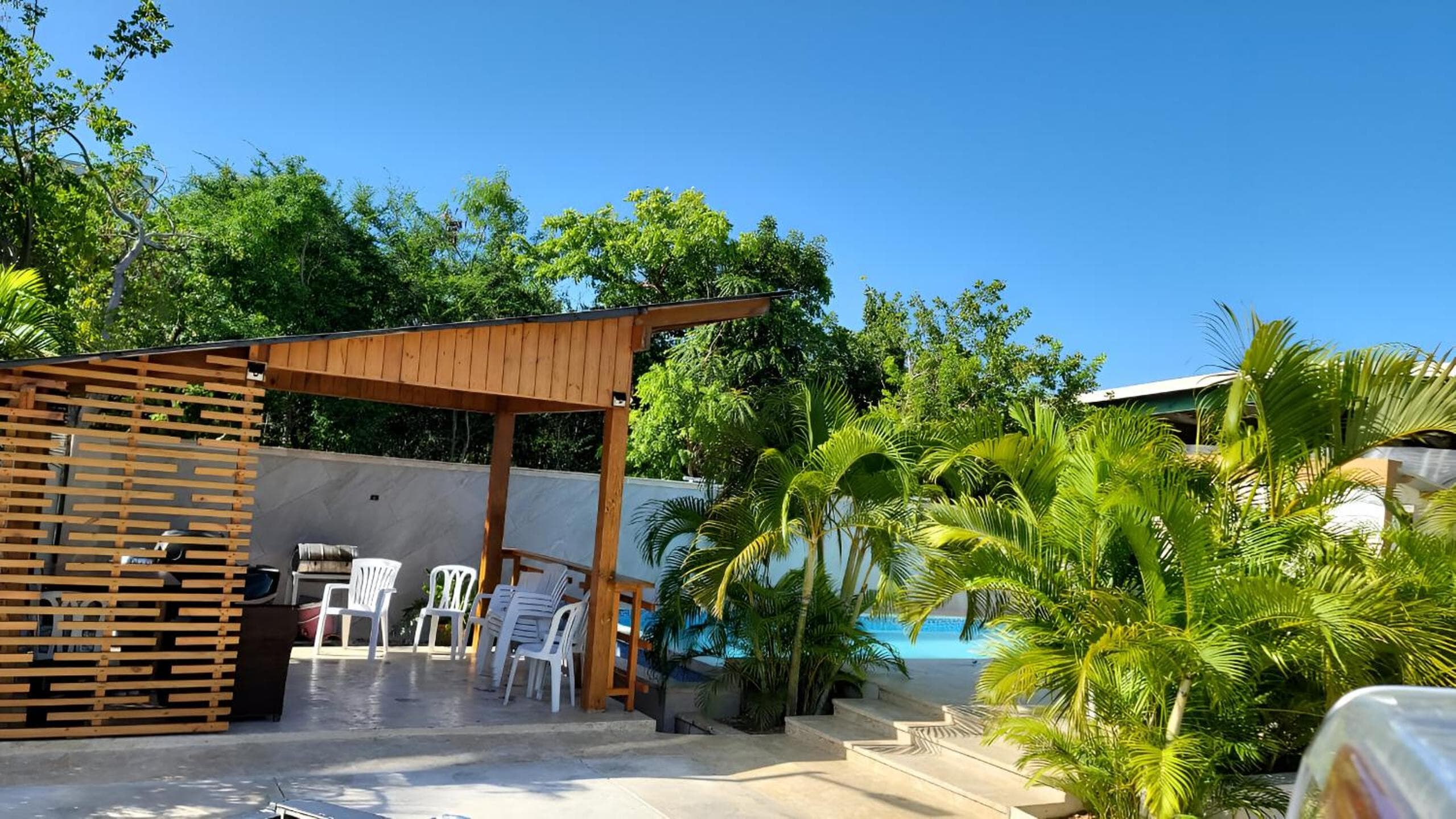 Serene Punta Cana Cabin Retreat - Private Pool BBQ