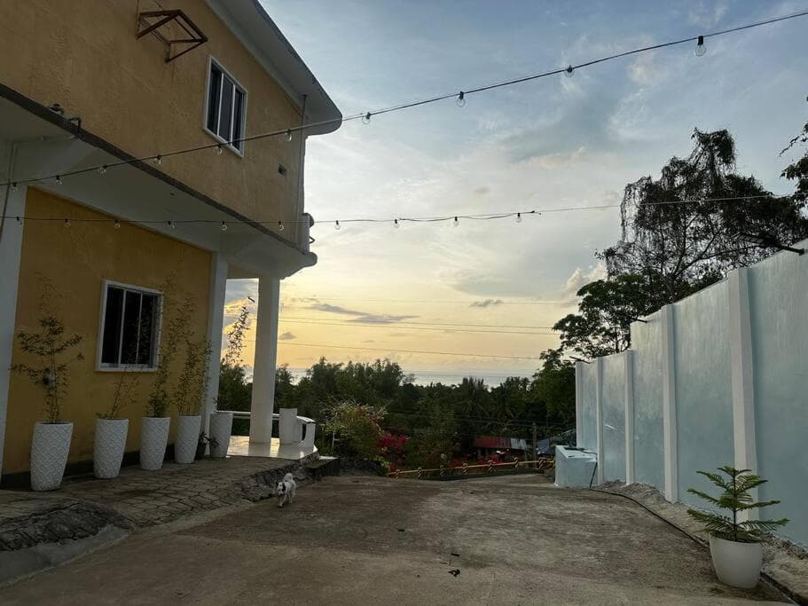 Huge house with seaview
