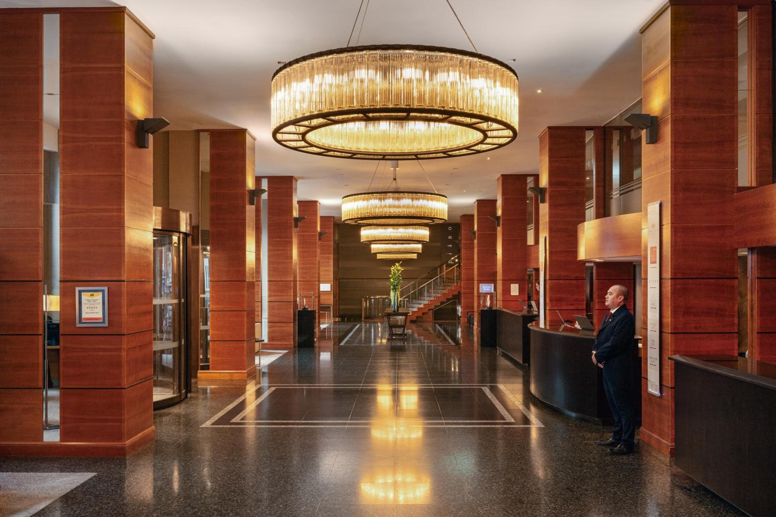hotel reception