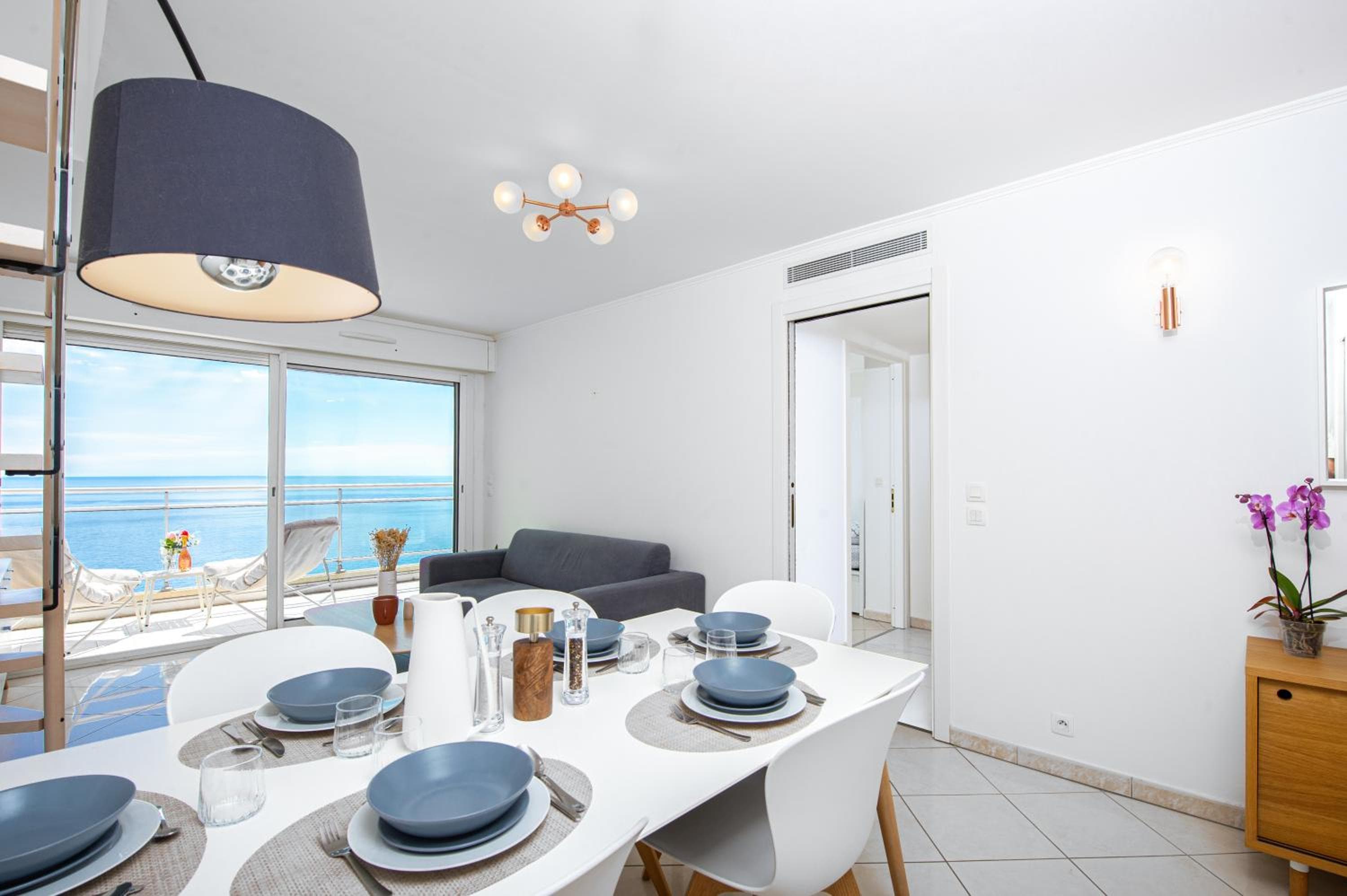JARDINS DE MONACO - Vue Mer - Jacuzzi - Parking