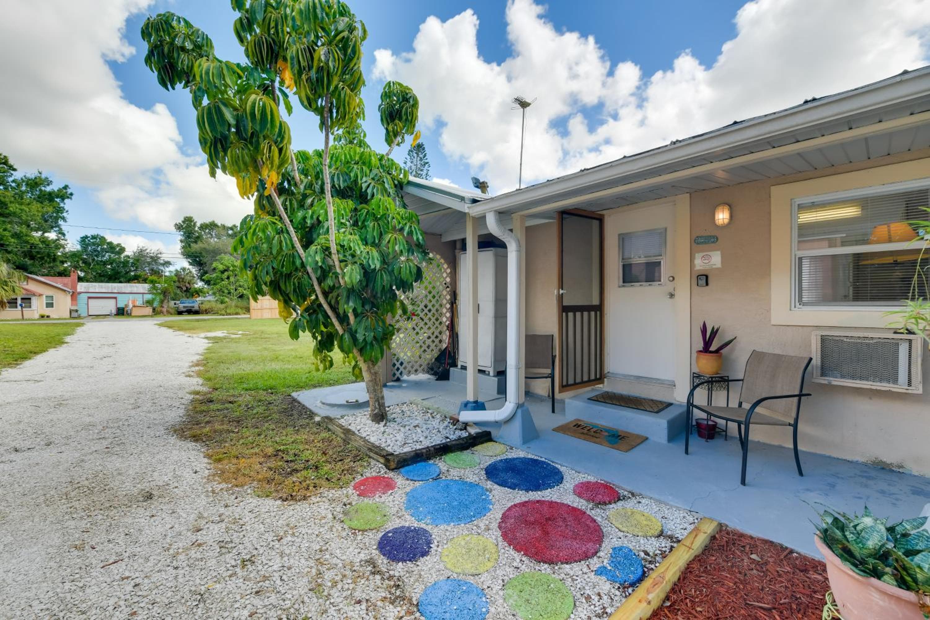 1 Mi to Nokomis Beach: Quiet Getaway w/ Fire Pit