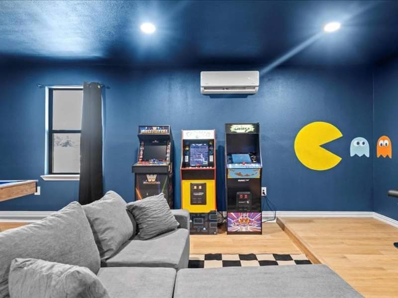 Poolside Paradise Game Room Fire Pit Hot Tub