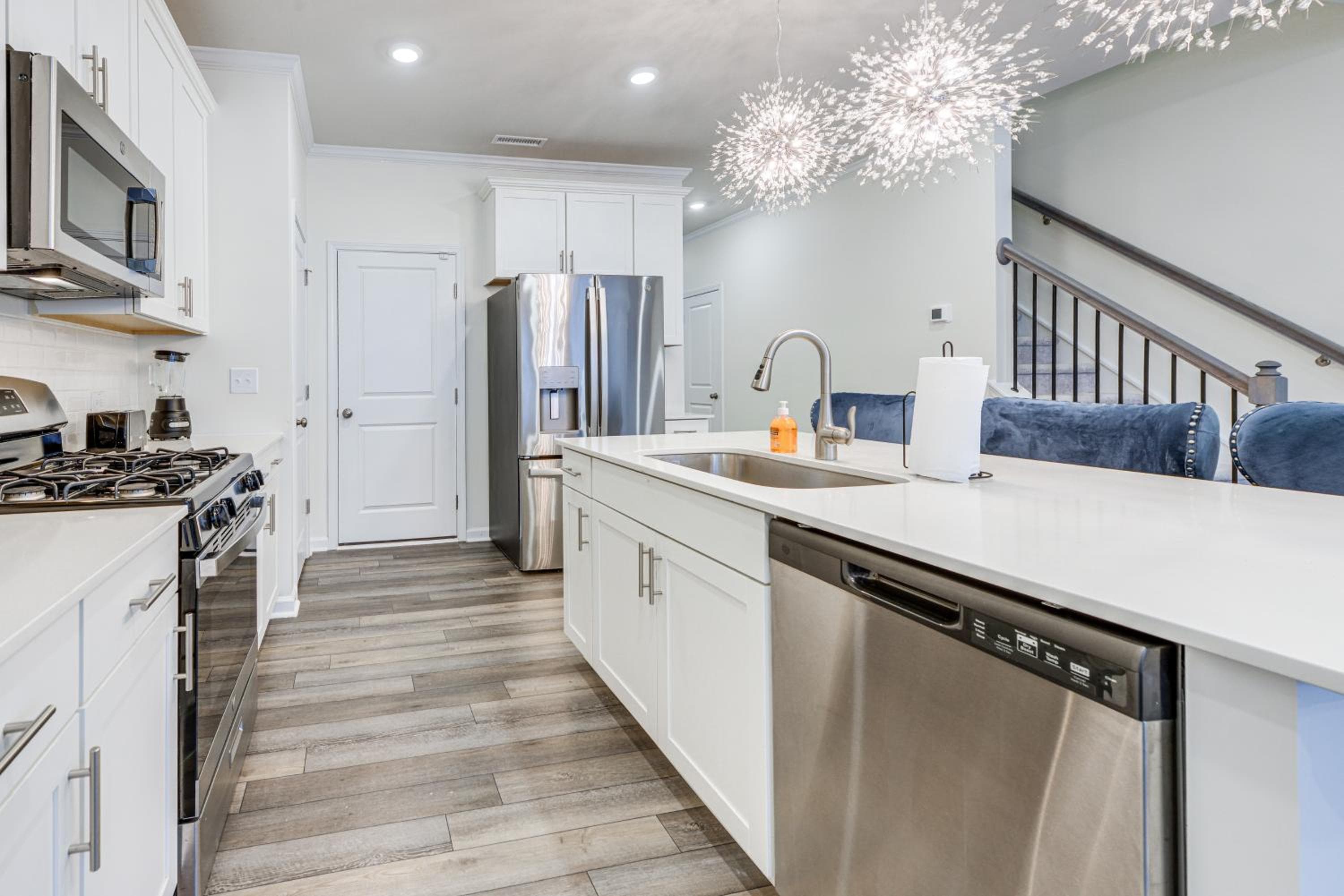 Private Patio! Sleek & Stylish Smithfield Townhome