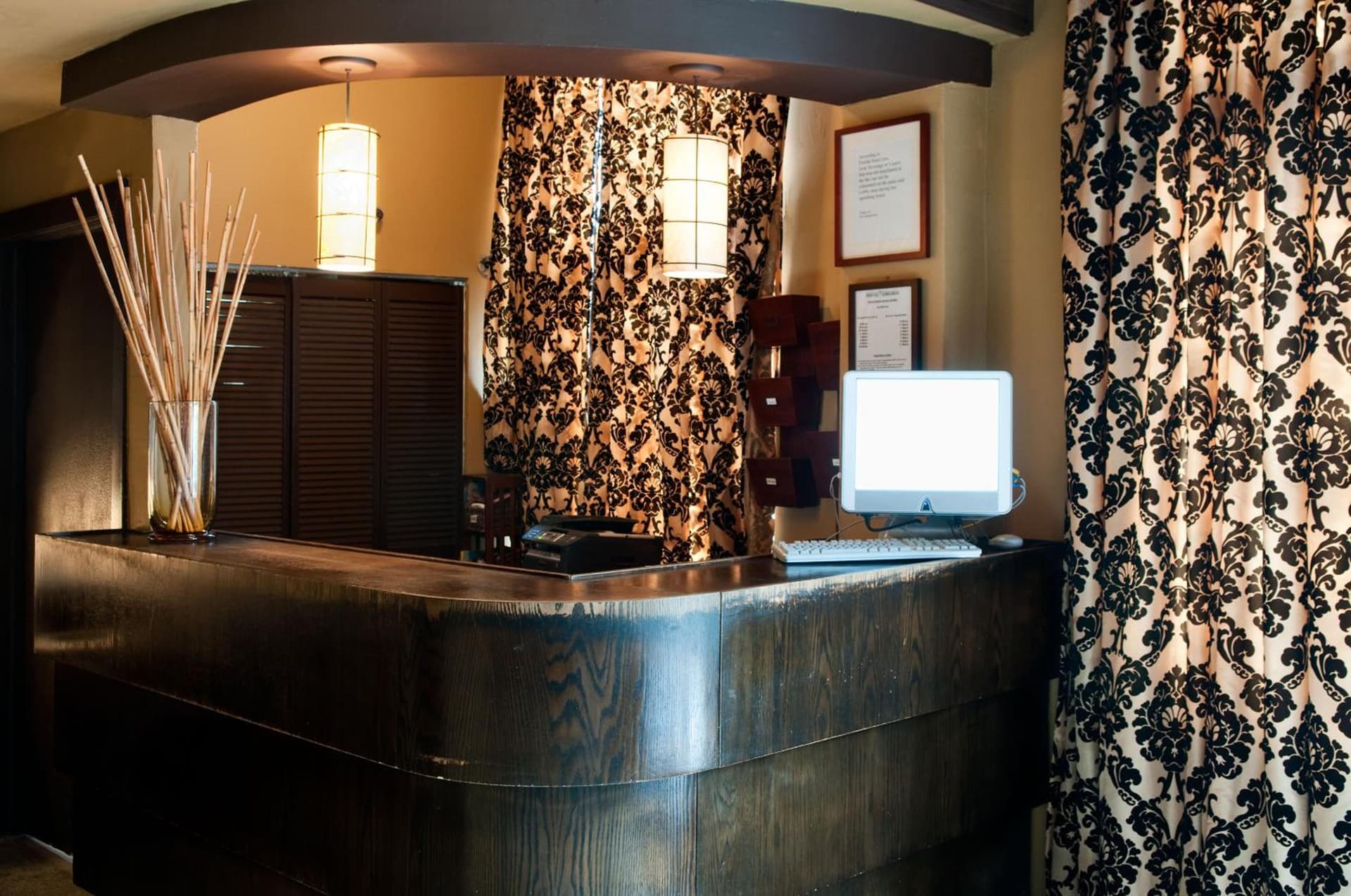 hotel reception