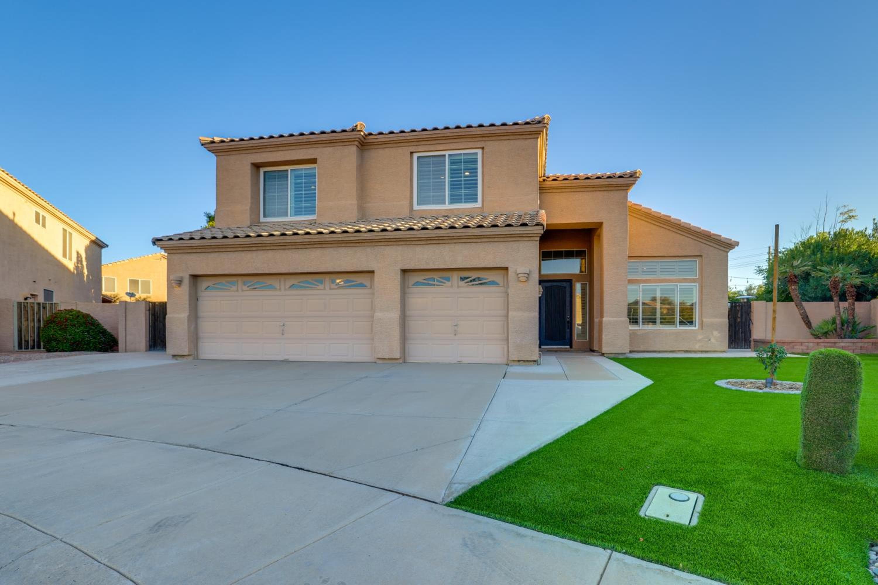 Pool + Patio: West Chandler Villa Retreat