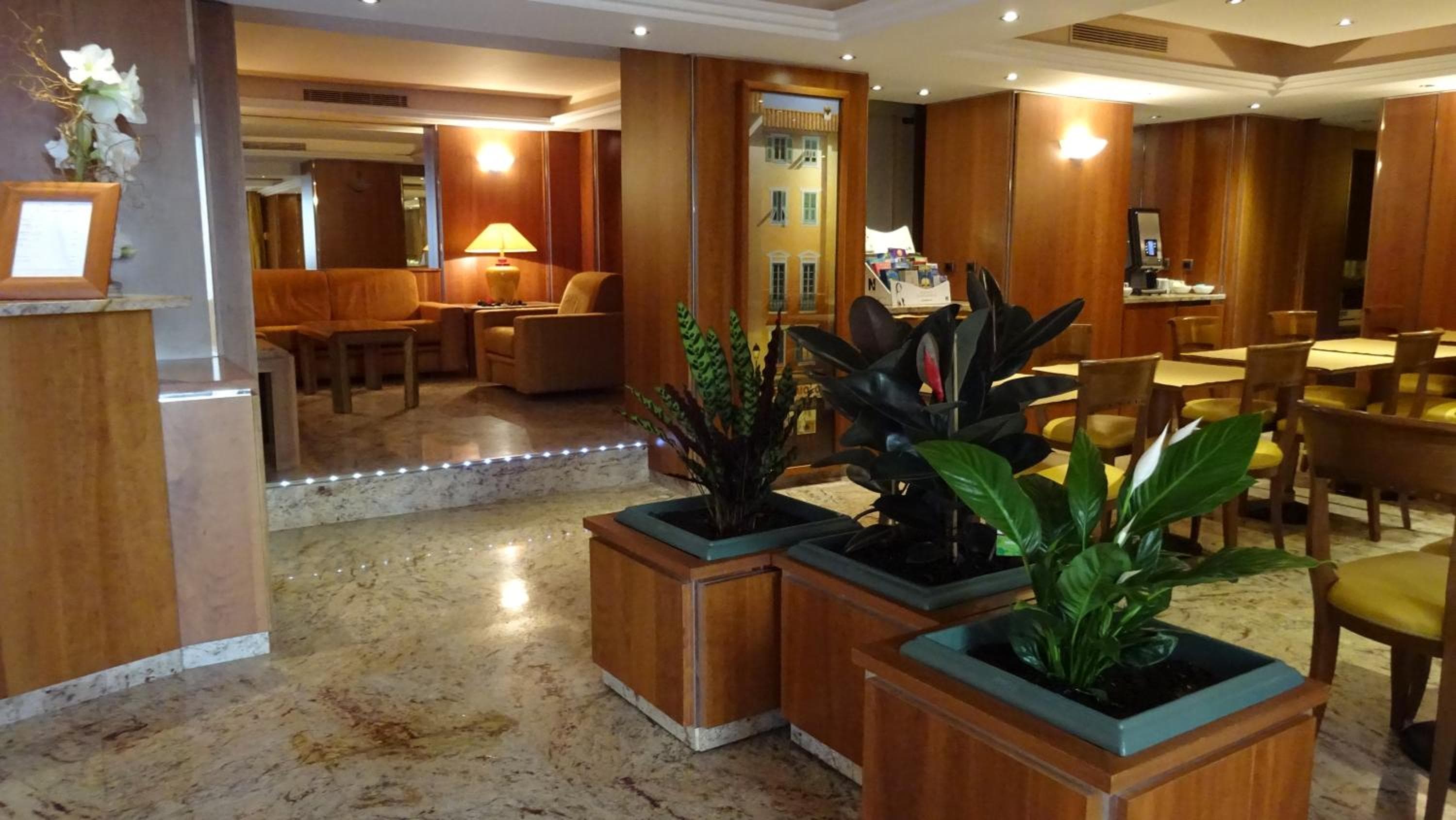 hotel reception