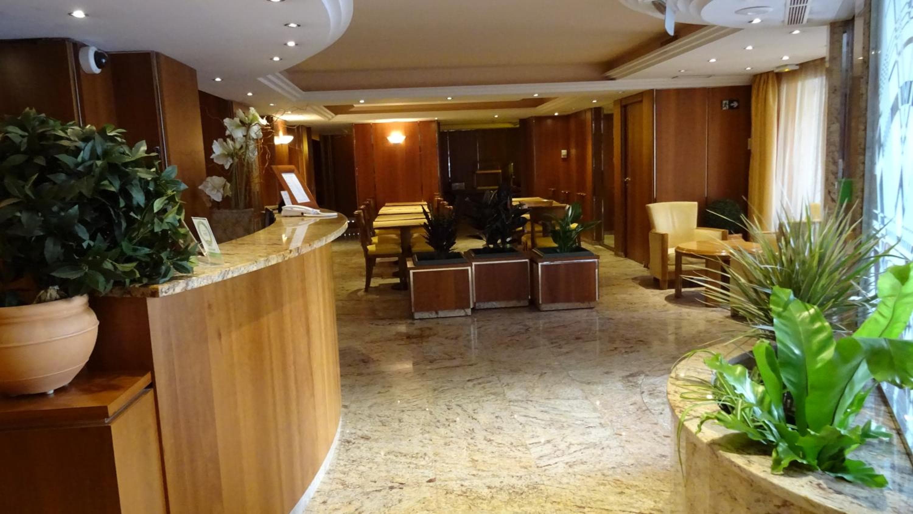 hotel reception