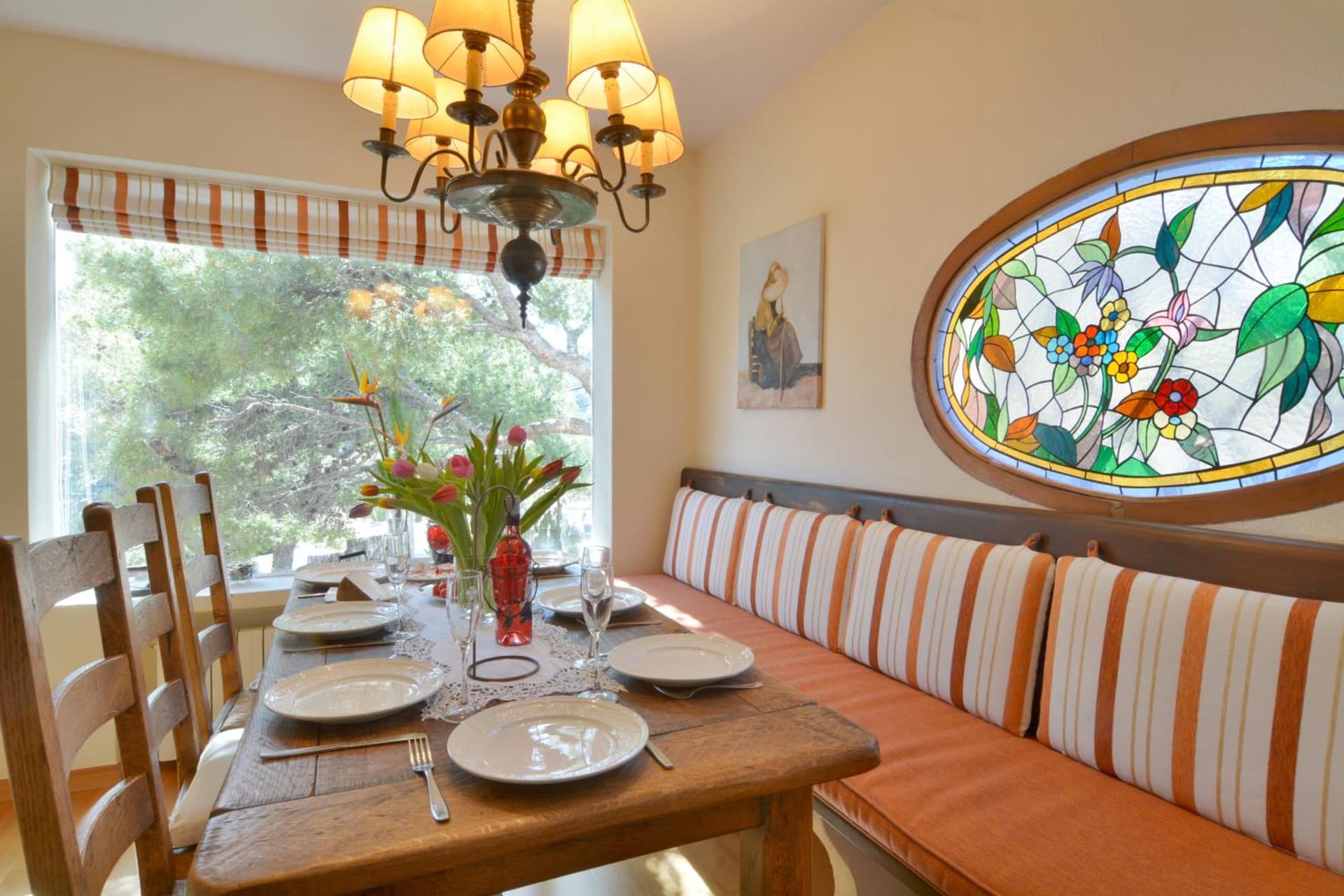 Villa With Enchanting Sea Views And Pool For 7 Guests