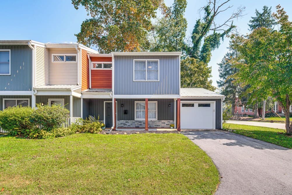 Walk to Main St Hendersonville: Chic Home w/ Yard