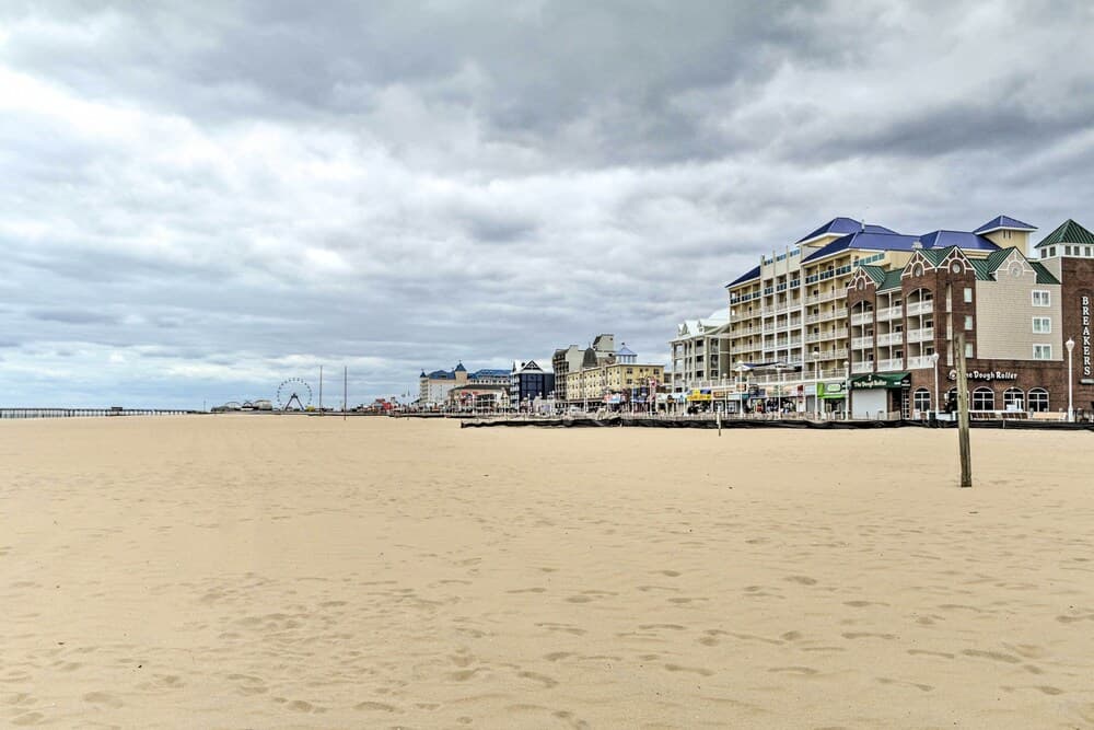 Walk to Ocean City Boardwalk: Waterfront Condo