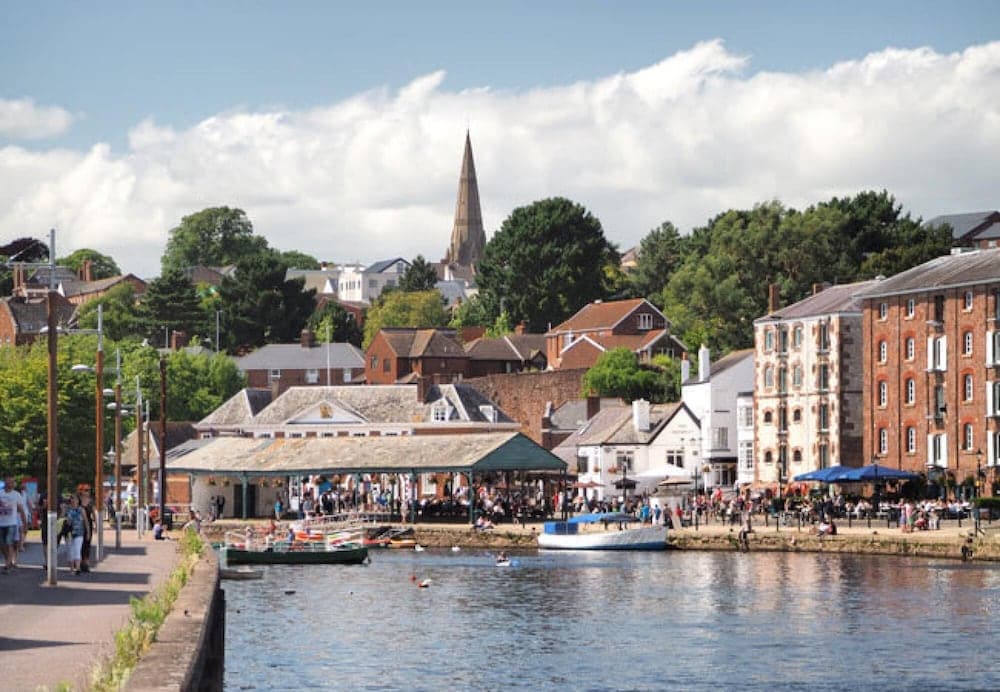 The Penthouse - With 360 Private Terrace Views of the Cathedral and Exeter City