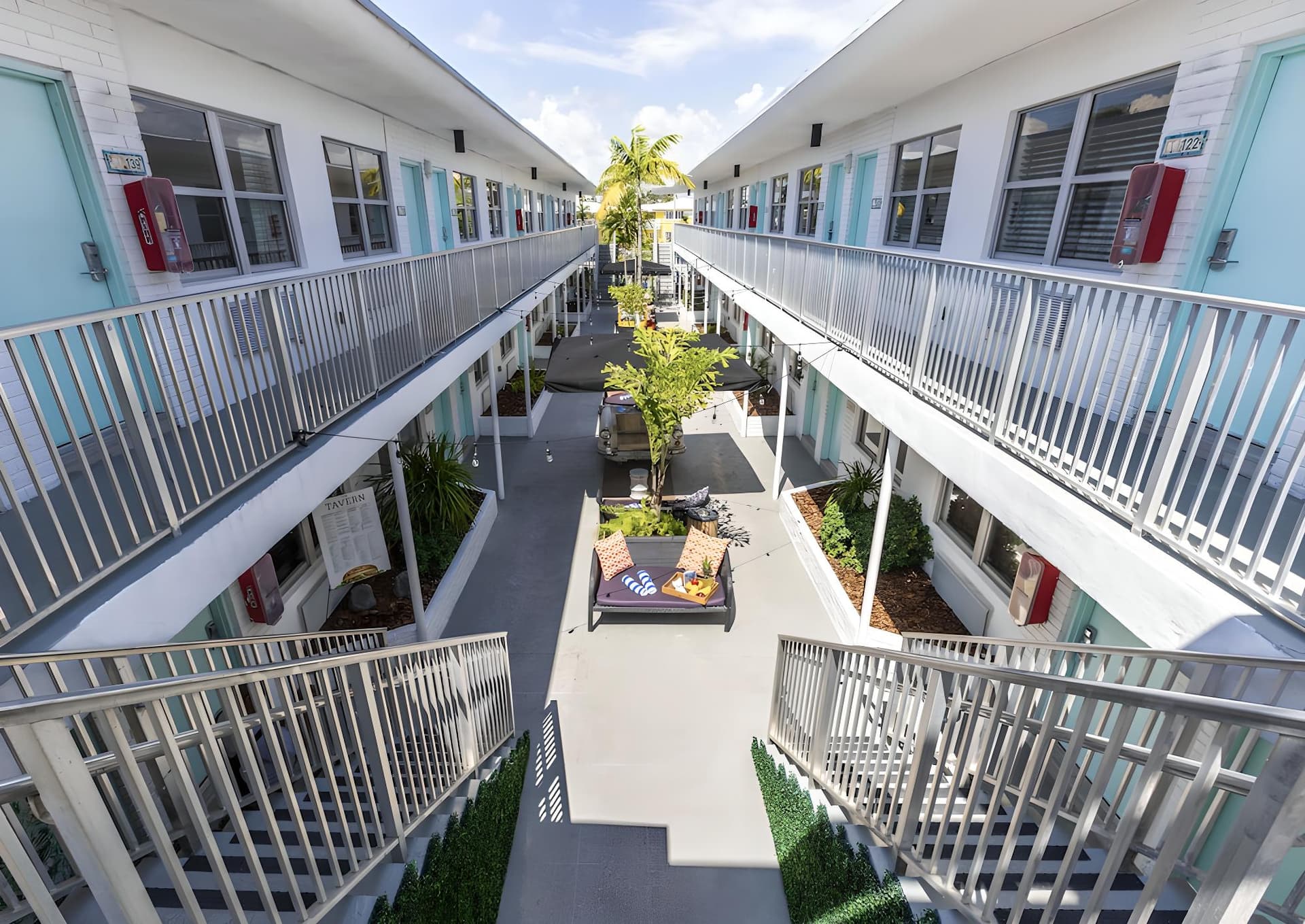 outdoor spaces