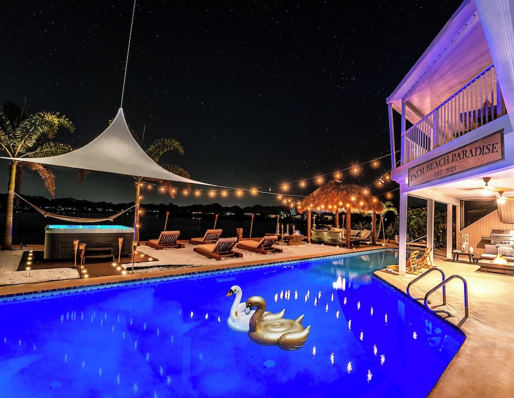 Palm Beach Paradise | Villa w/ Beach, Pool, Cinema & Tiki
