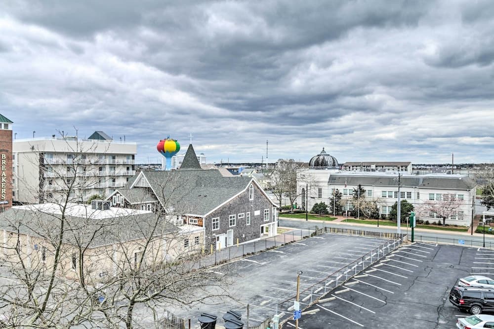 Walk to Ocean City Boardwalk: Waterfront Condo